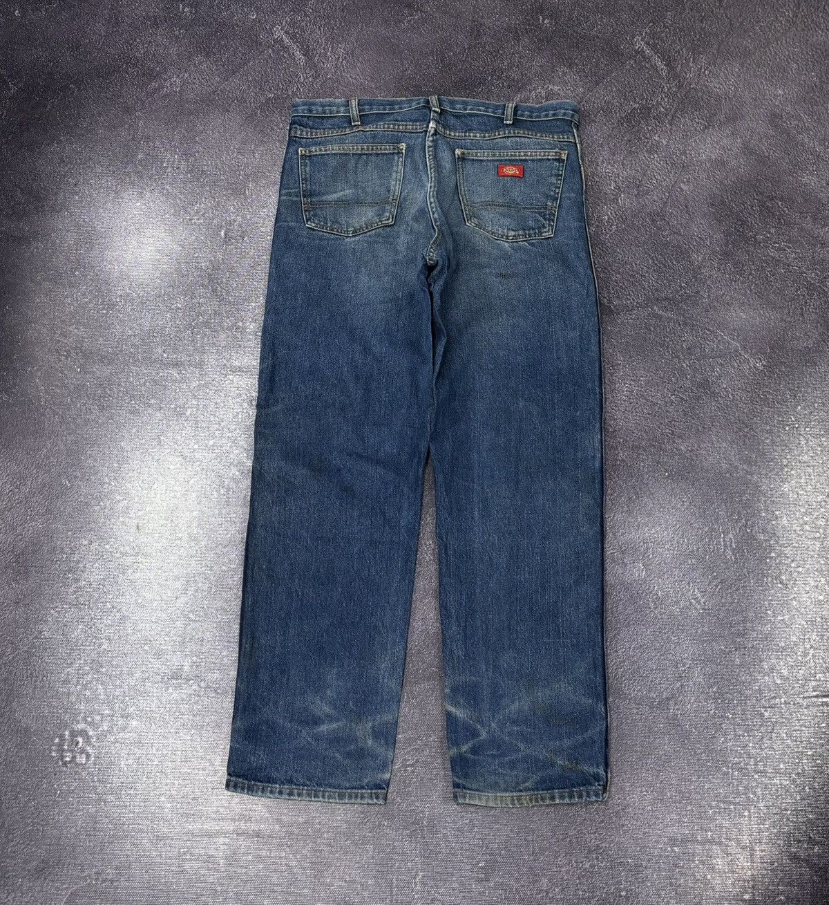 Dickies Vintage Dickies USA Faded Blue Denim Hype Work Baggy Jeans Size US 36 / EU 52 - 1 Thumbnail