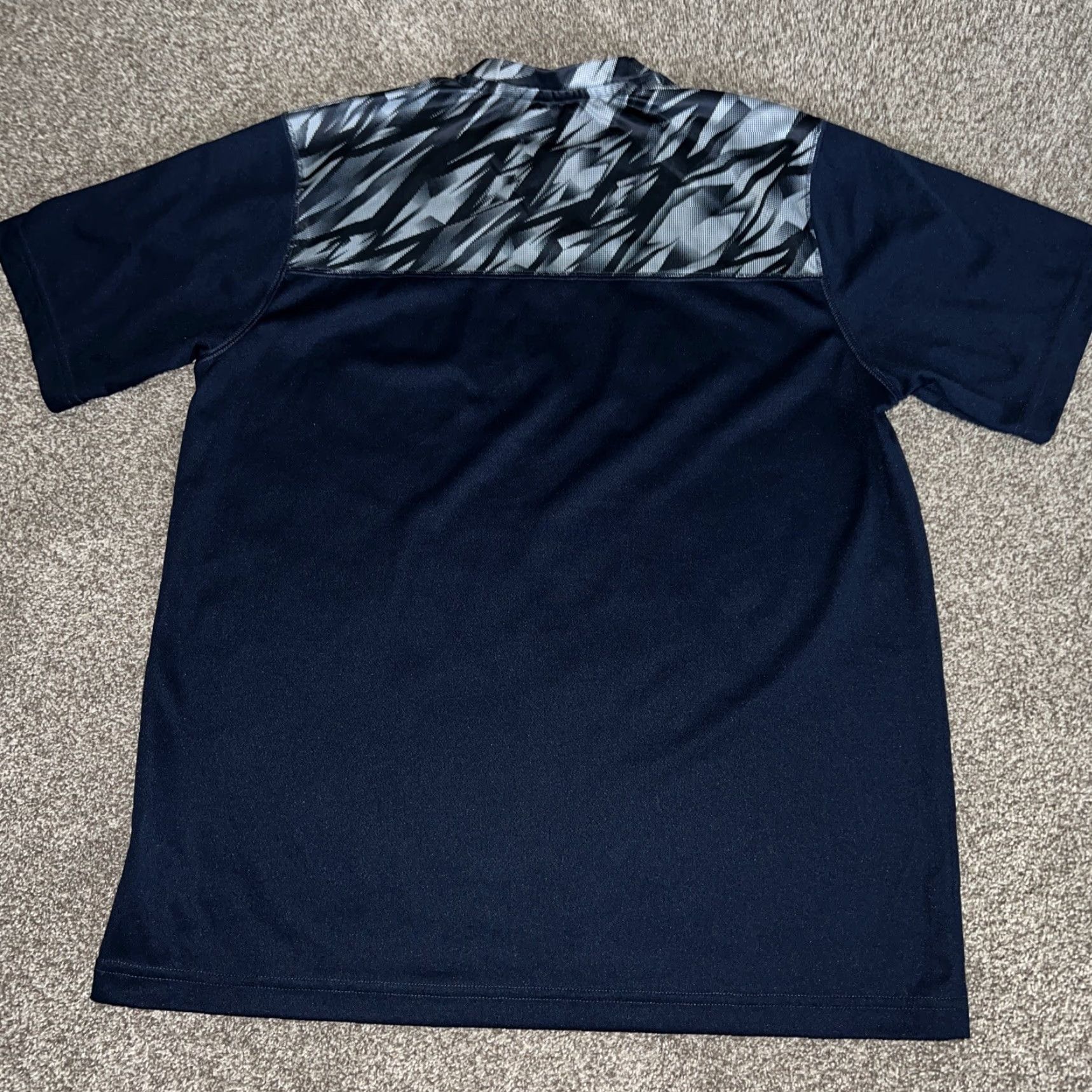 Adidas VINTAGE Adidas Michigan Wolverines Blue Athletic T-Shirt Men Size Large Size US L / EU 52-54 / 3 - 4 Thumbnail
