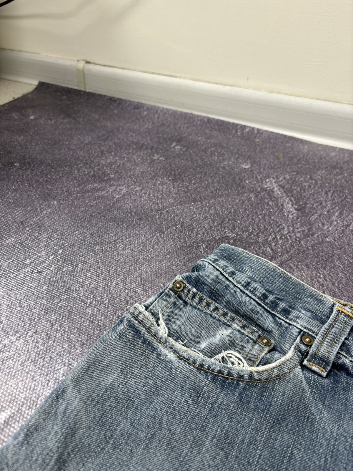 Carhartt Vintage Carhartt Y2K Faded American Hype Work Baggy Jeans Size US 36 / EU 52 - 12 Thumbnail