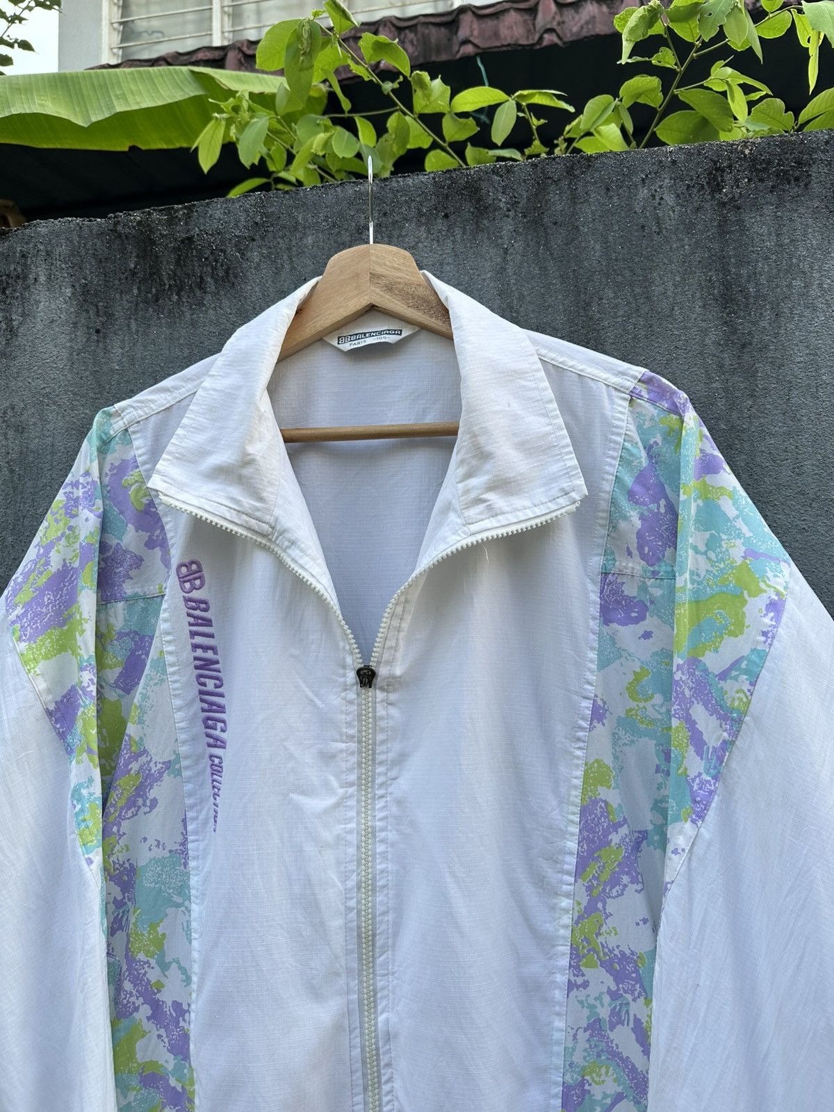 Balenciaga 👹Vintage Balenciaga Paris Sport Collection Bomber Jacket Size US M / EU 48-50 / 2 - 4 Thumbnail