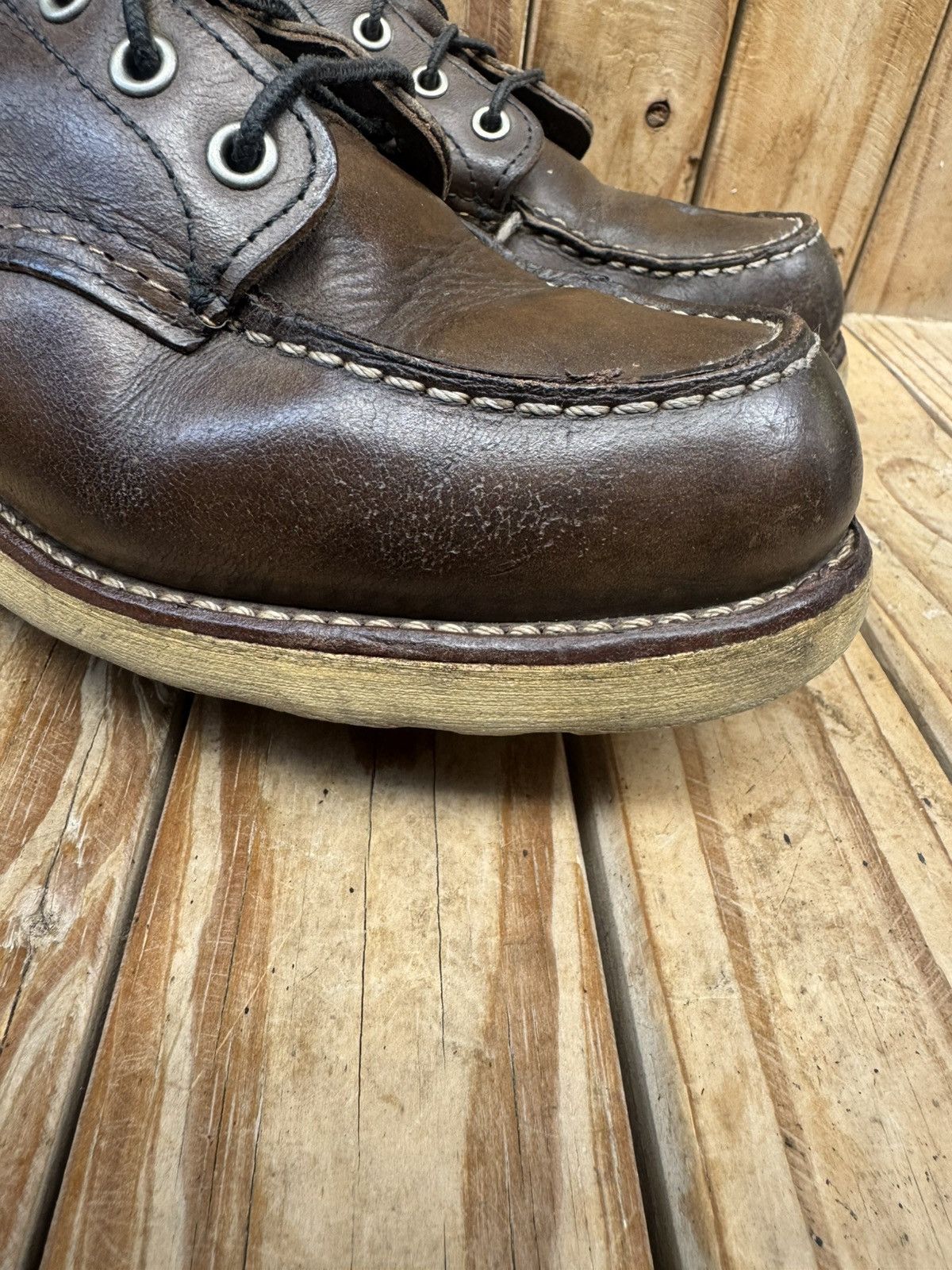 Red Wing Red Wing 8890 Moc Toe Brown Boots US 8 D |UK 7 | EUR 41 Size US 8 / EU 41 - 12 Thumbnail