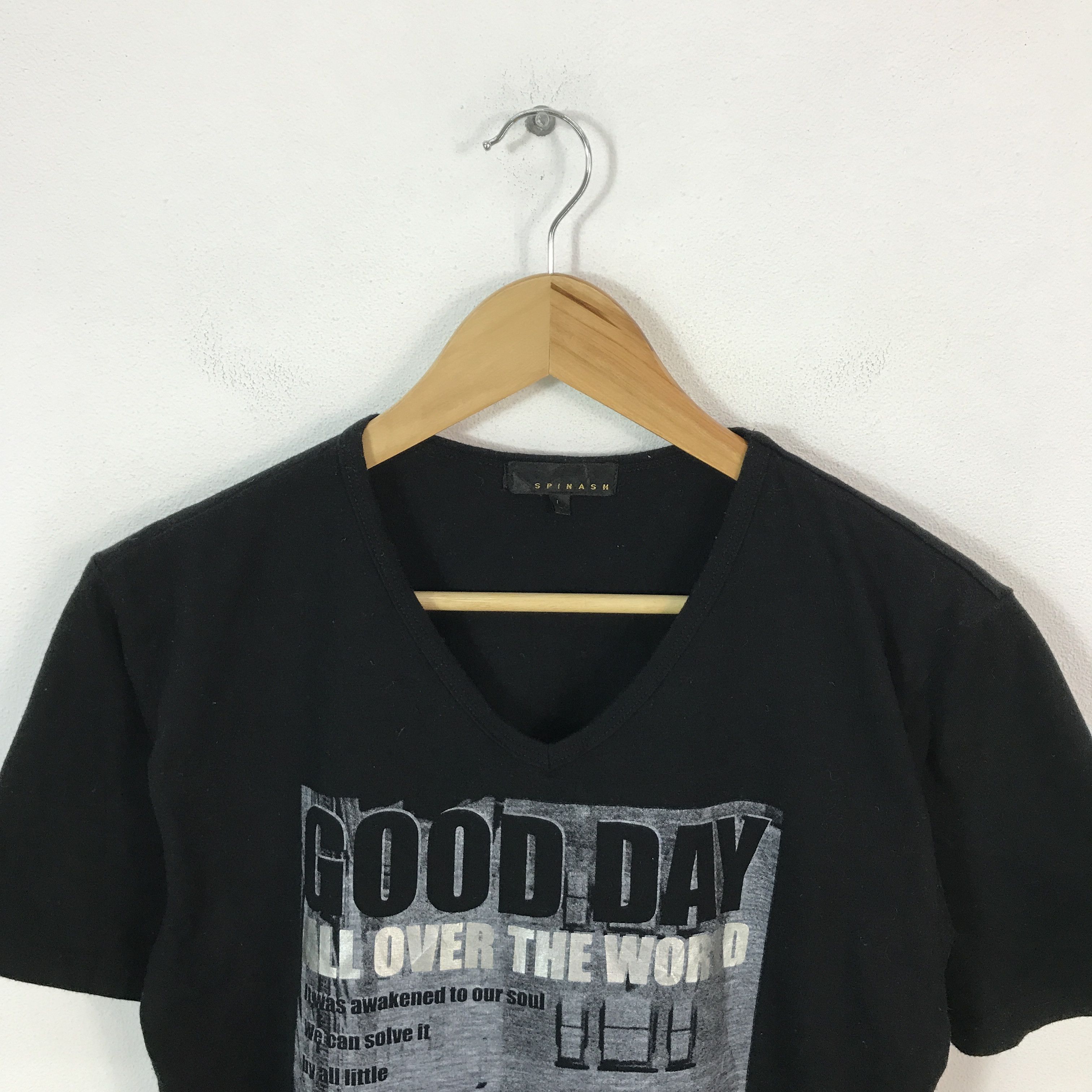 Japanese Brand Gothic Punk Japan design style good day t-shirt Size US L / EU 52-54 / 3 - 2 Thumbnail