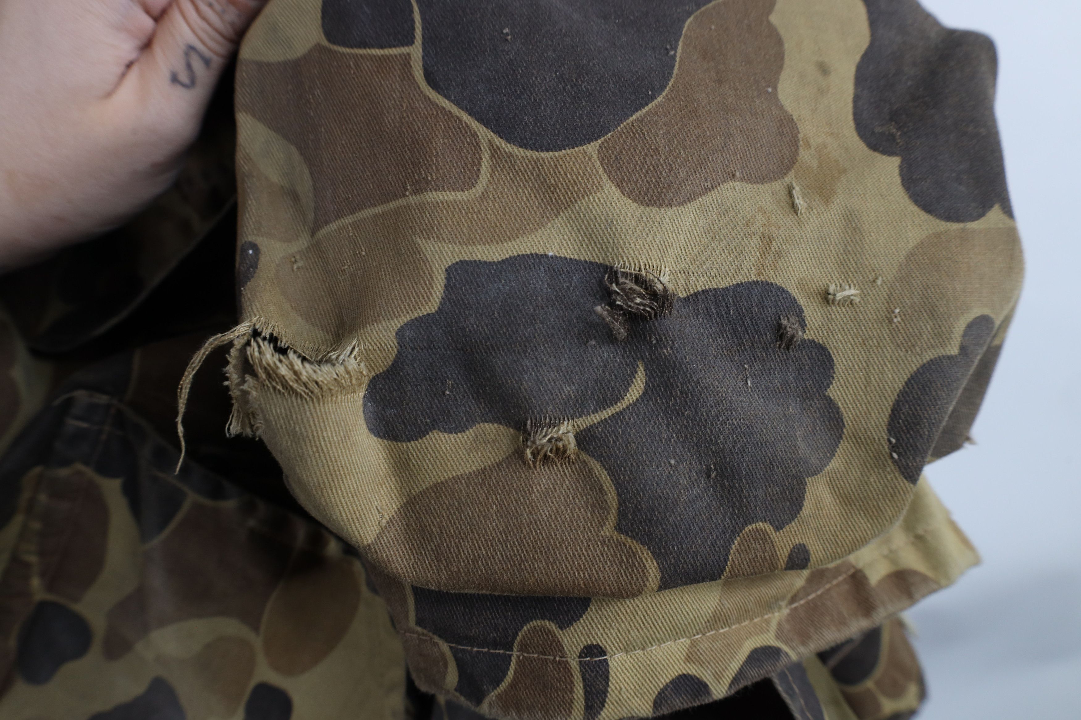 Columbia Vinage 80s Columbia Camouflage Hunting Parka Jacket USA Size US XL / EU 56 / 4 - 7 Thumbnail