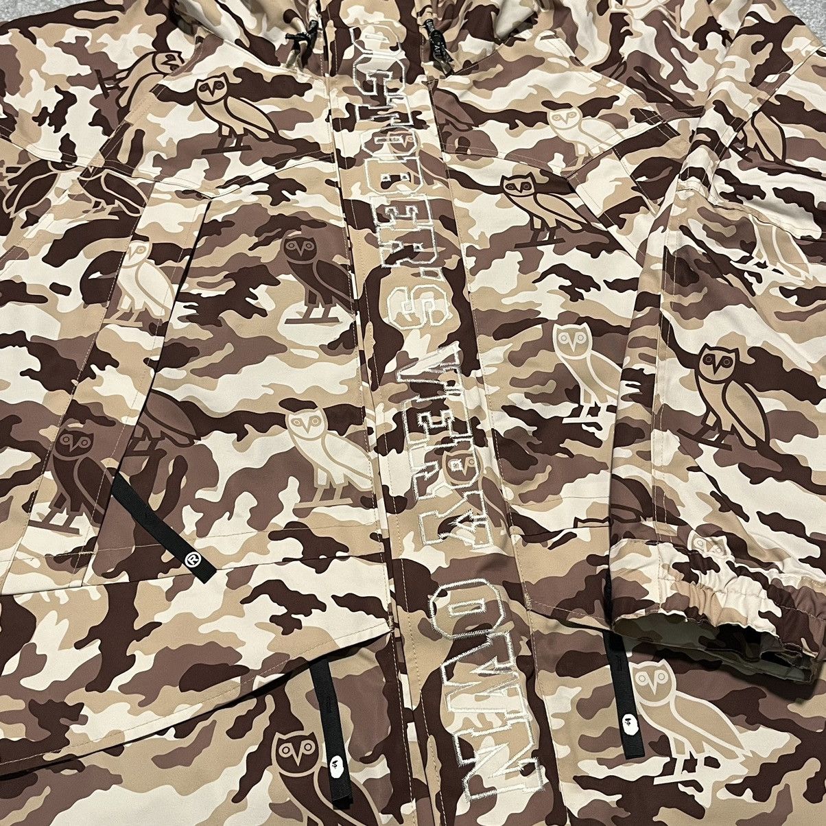 Bape × October's Very Own Bape x OVO Woodland Camo Snowboard Jacket Size US XXL / EU 58 / 5 - 5 Thumbnail