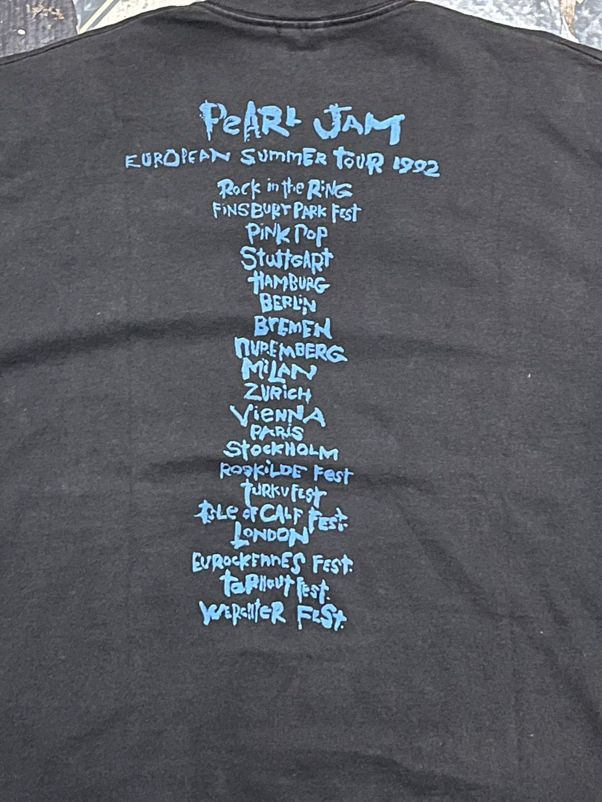 Pearl Jam Summer Tour 1992