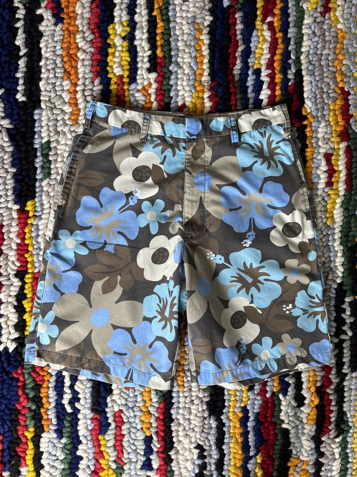 Vintage Stussy Flower Shorts