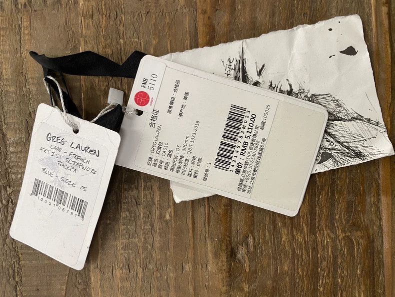 Greg Lauren greg lauren Collage old cloth bag 2506-Nextarrow Size ONE SIZE - 6 Thumbnail