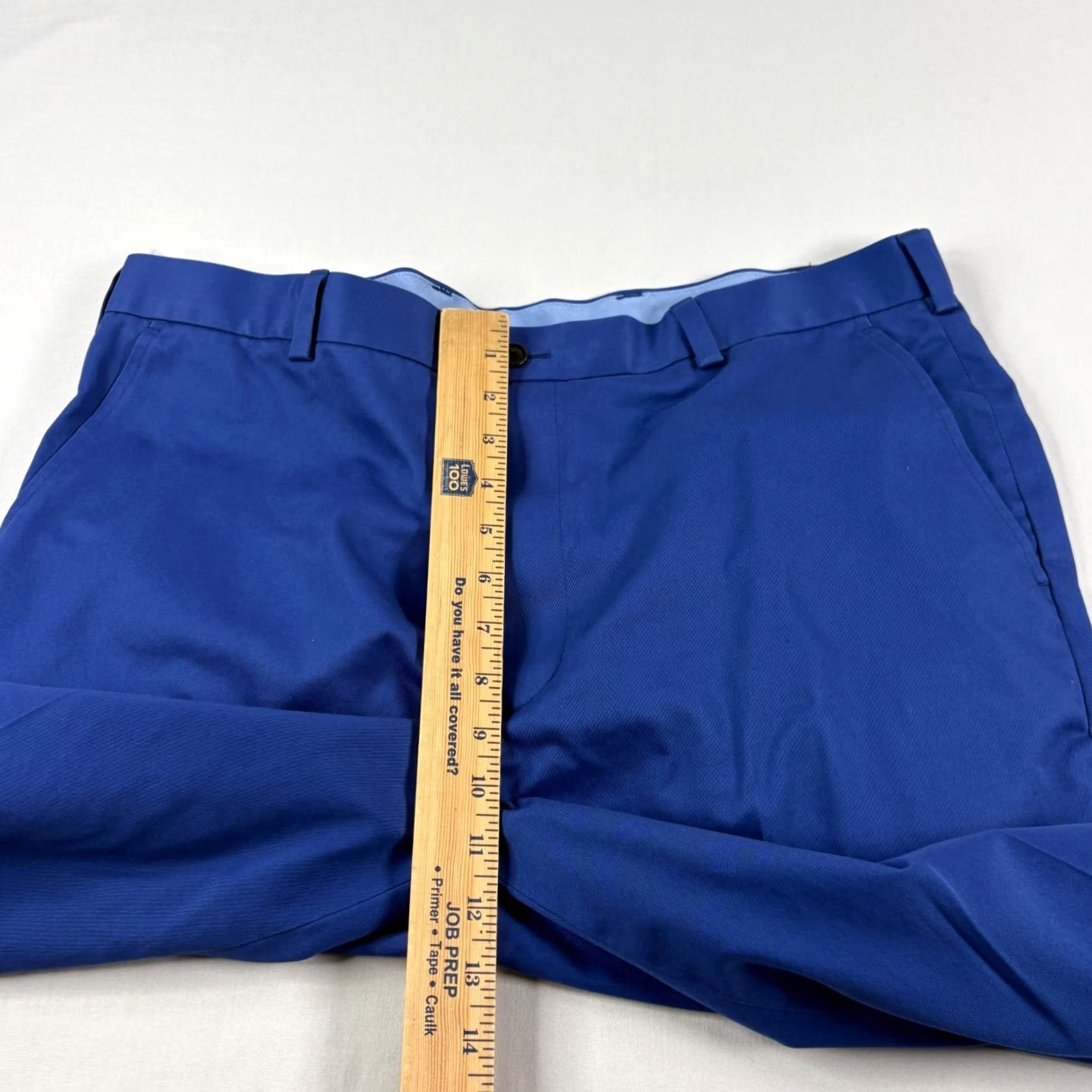 Brooks Brothers Brooks Brothers Pants Mens 37x30 Navy Chino Lightweight Regular Flat Front Cotton Casual Big & Tall Mens Size US 37 - 6 Thumbnail
