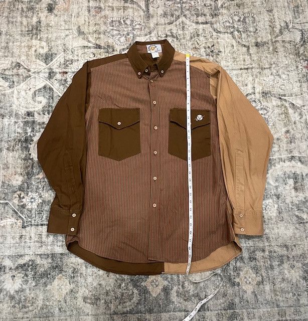 Vintage Vintage 1980s Two-Tone Western Button-Down Shirt (M) Size US M / EU 48-50 / 2 - 3 Thumbnail