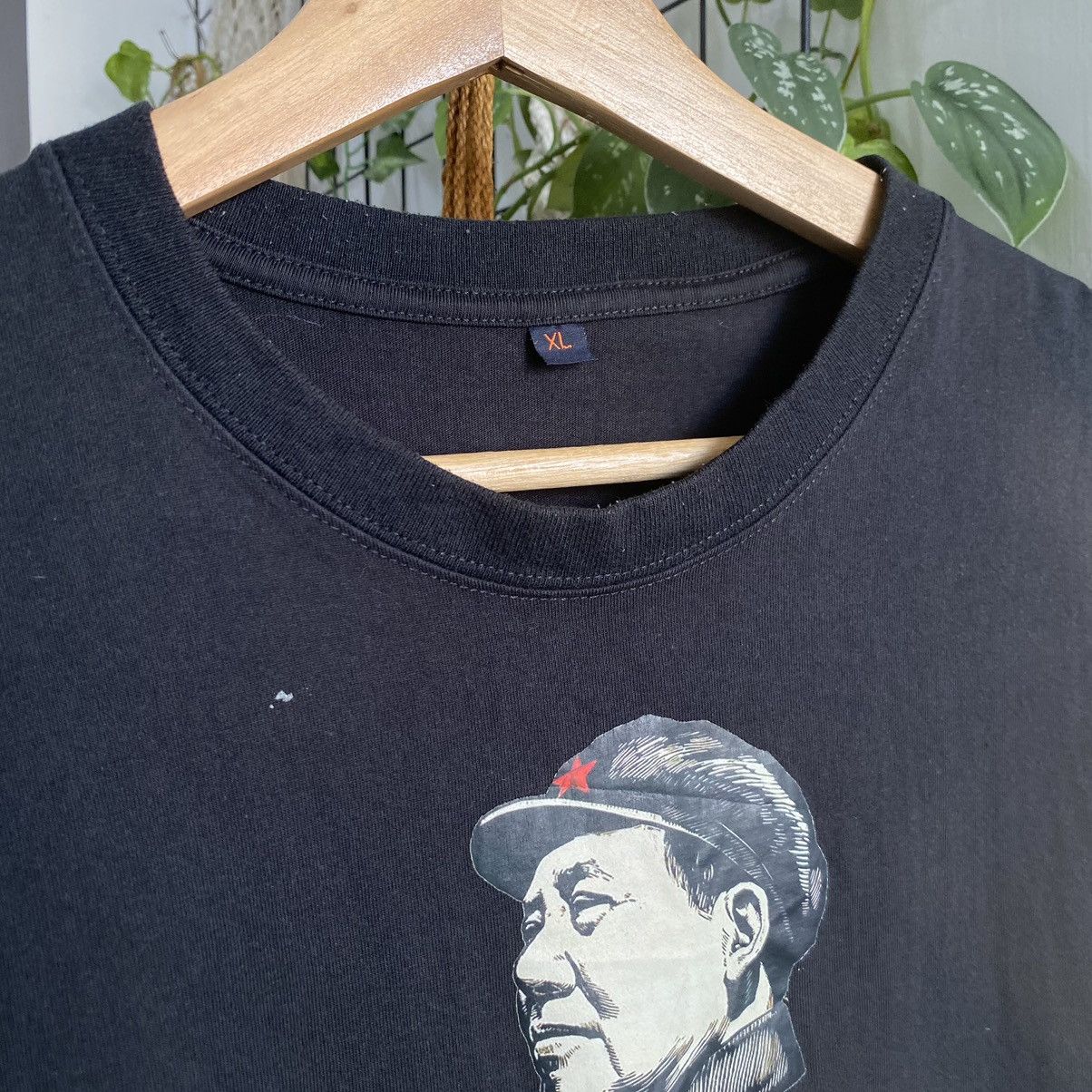 Vintage Thrashed Faded Vintage Mao Zedong ERD GRUNGE HOLY GRAIL TEE Size US M / EU 48-50 / 2 - 3 Thumbnail