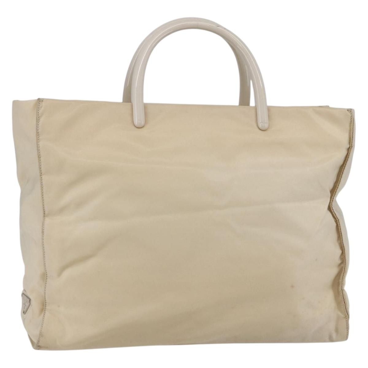 Prada Prada Resin Handle Tote Tessuto Size ONE SIZE - 1 Thumbnail