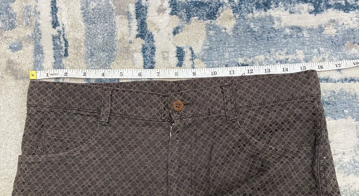 Katharine Hamnett London 2000s Hamnet Flare Texture Pants Size US 31 - 13 Thumbnail