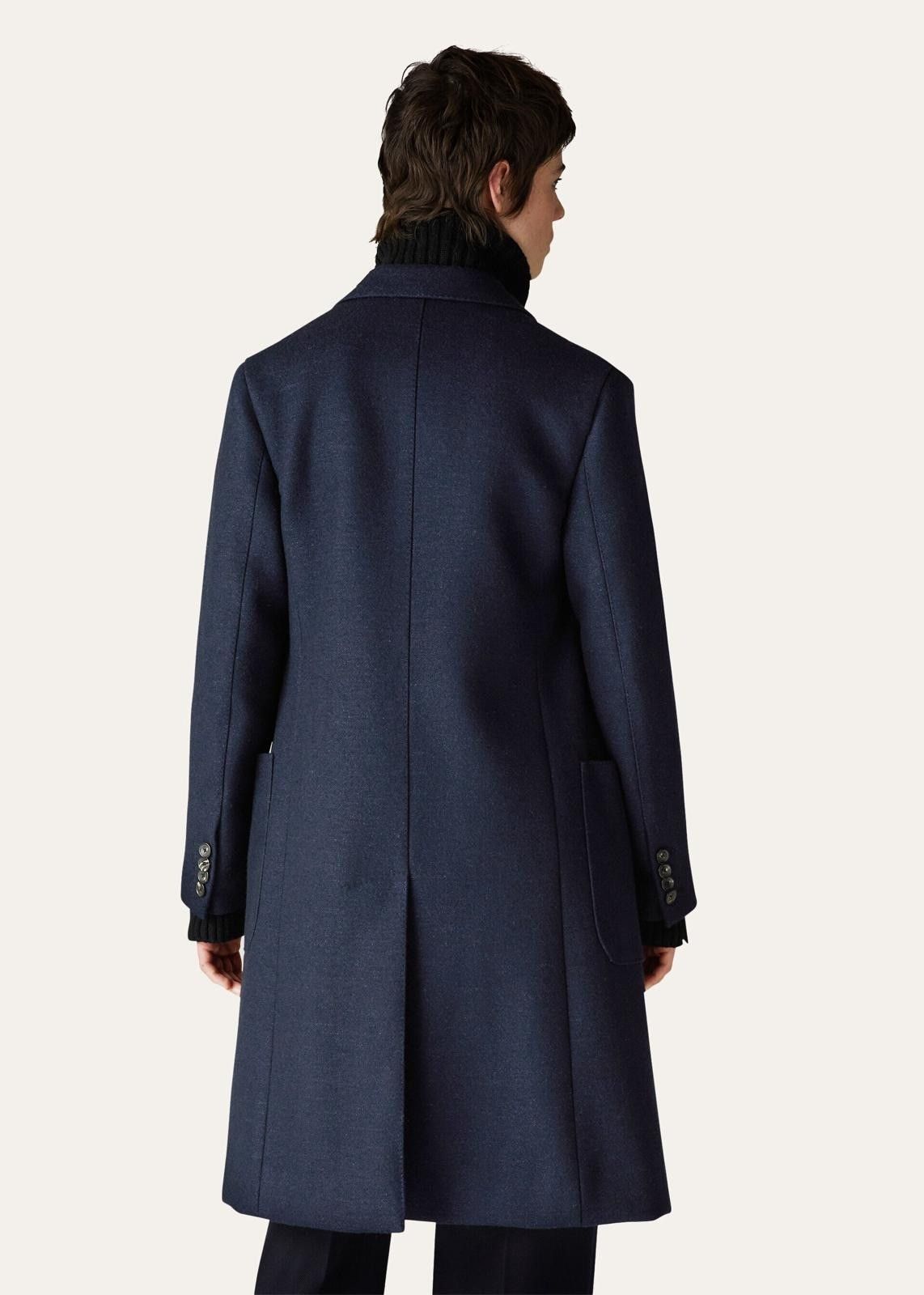 Loro Piana o1srvl11e1125 FAN3138 Herwin Coat in Blue Size S / US 4 / IT 40 - 6 Thumbnail