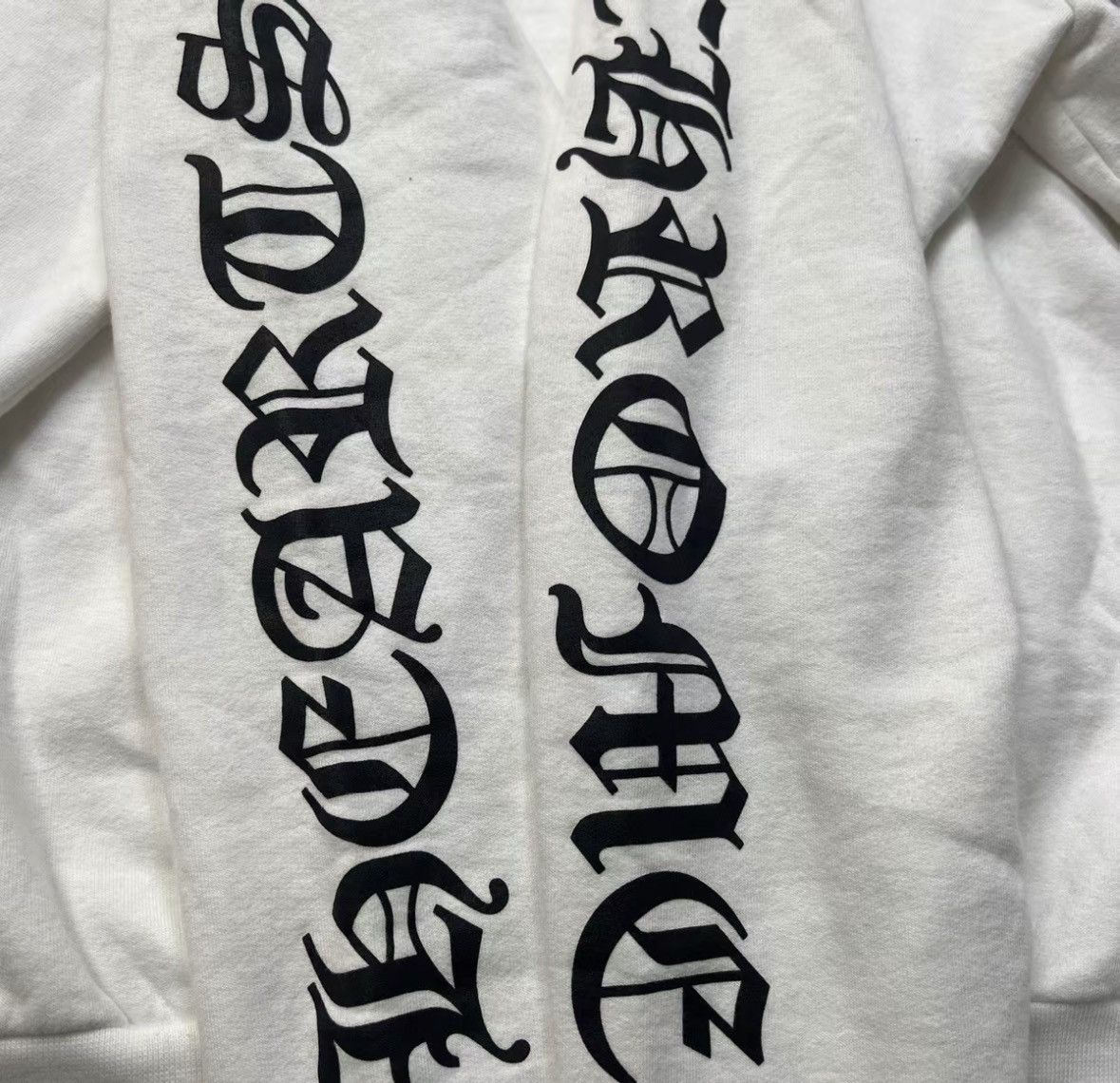 Chrome Hearts Chrome Hearts White Flame Zip-Up Hoodie. Size US S / EU 44-46 / 1 - 4 Thumbnail