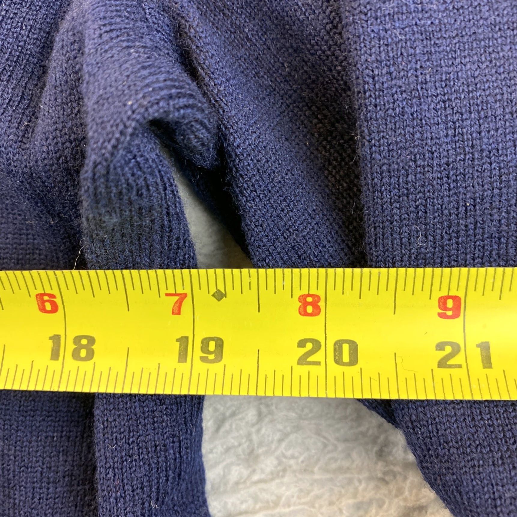 Banana Republic Banana Republic Sweater Men's Extra Fine Merino Wool Blue Solid Pullover Regular Fit Size S Size US S / EU 44-46 / 1 - 5 Thumbnail