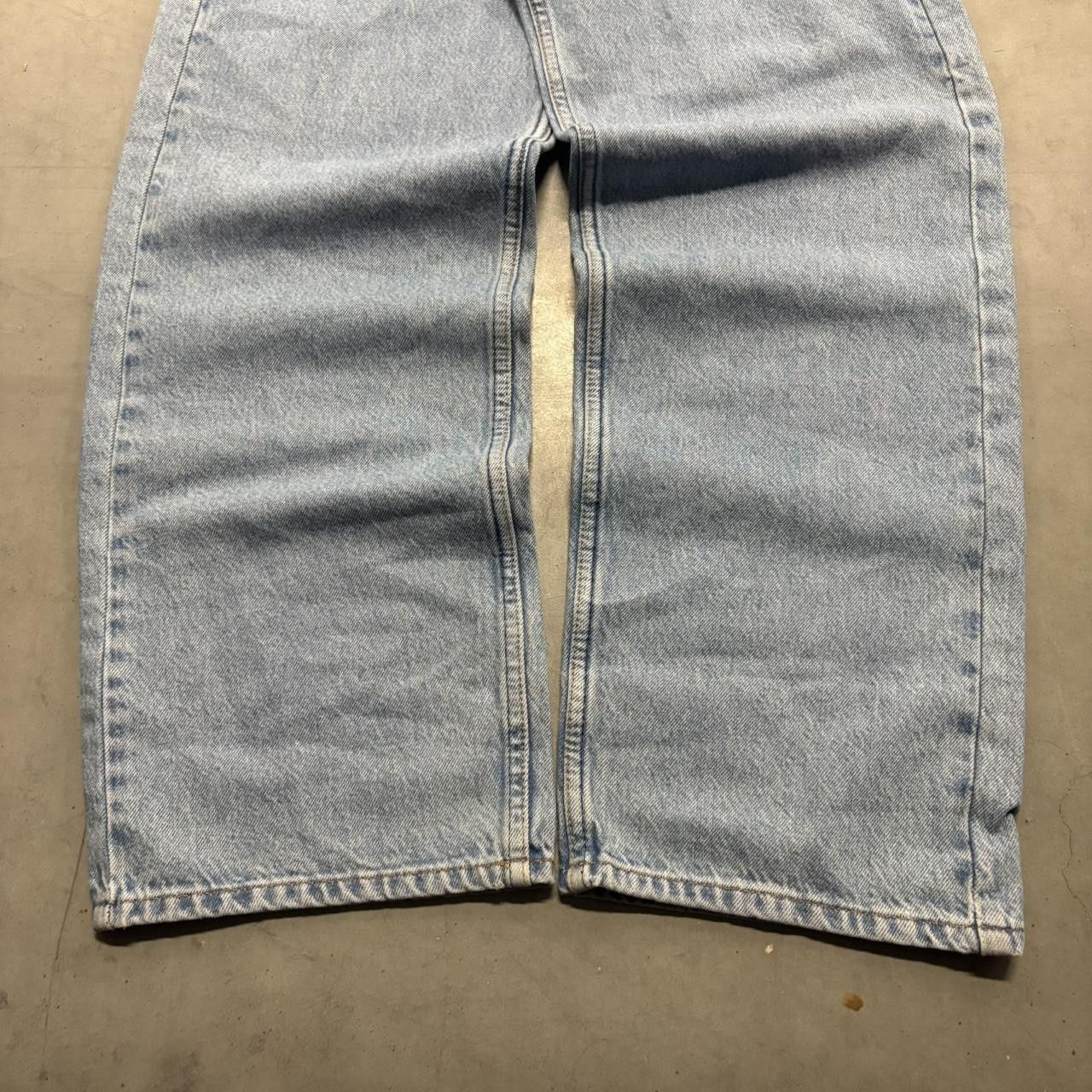 Calvin Klein Crazy Vintage Y2K 2000s Grunge Baggy Calvin Klein Grunge Skater Medium Wash Denim Jeans! Size US 36 / EU 52 - 5 Thumbnail