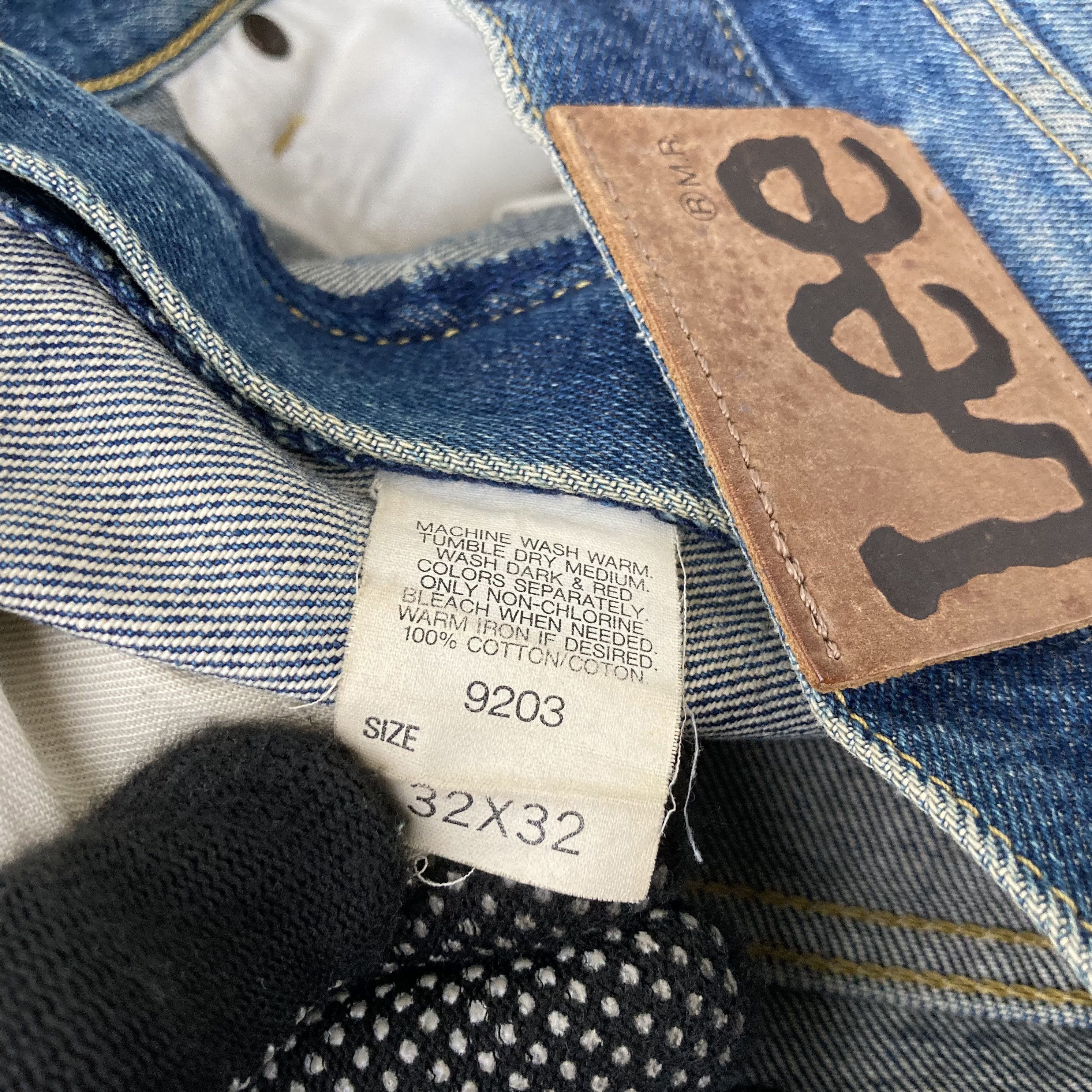 Lee Vintage Lee Faded Distressed Ripped Sz 30 Denim Jeans Size US 30 / EU 46 - 5 Thumbnail