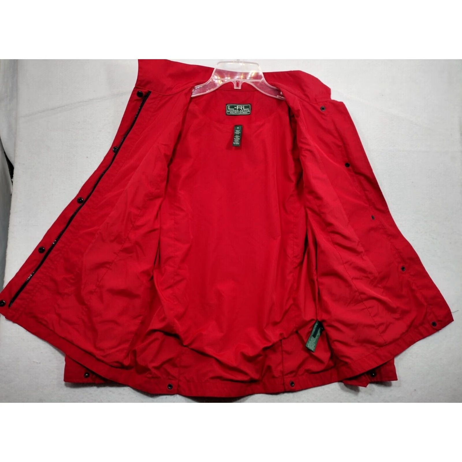 Ralph Lauren Ralph Lauren Active Coat Womens Medium Red Long Sleeve Front Snap Coat Size M / US 6-8 / IT 42-44 - 3 Thumbnail