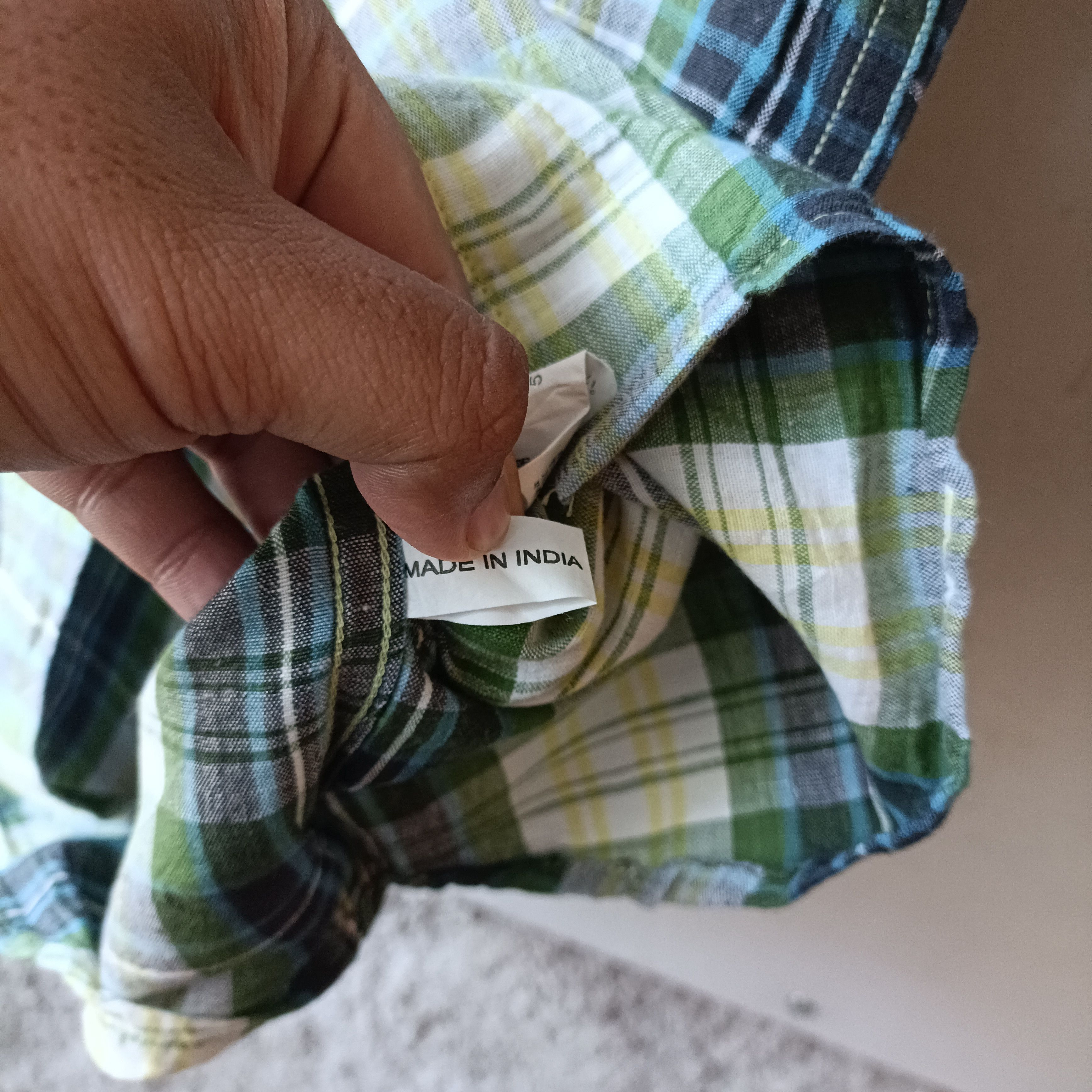 Beams Plus Beams plus Indian Madras checkered shirt Size US S / EU 44-46 / 1 - 8 Thumbnail