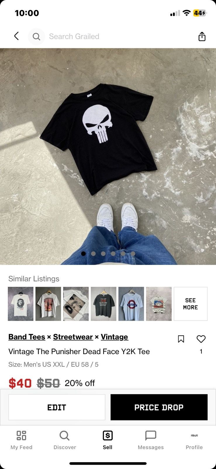 Japanese Brand × Vintage BUNDLE Deal 4 Vintage Printed Rock and Humor Tees Size US L / EU 52-54 / 3 - 5 Thumbnail