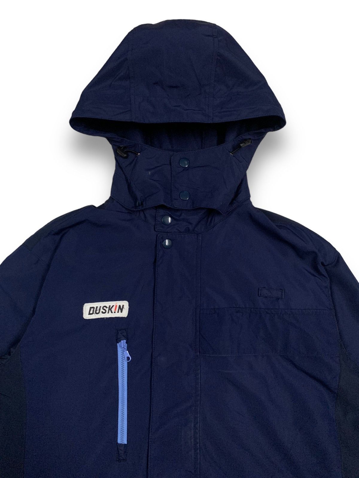 Japanese Brand Vintage Japanese Duskin Multi-pockets Utility Hooded Jacket Size US M / EU 48-50 / 2 - 5 Thumbnail