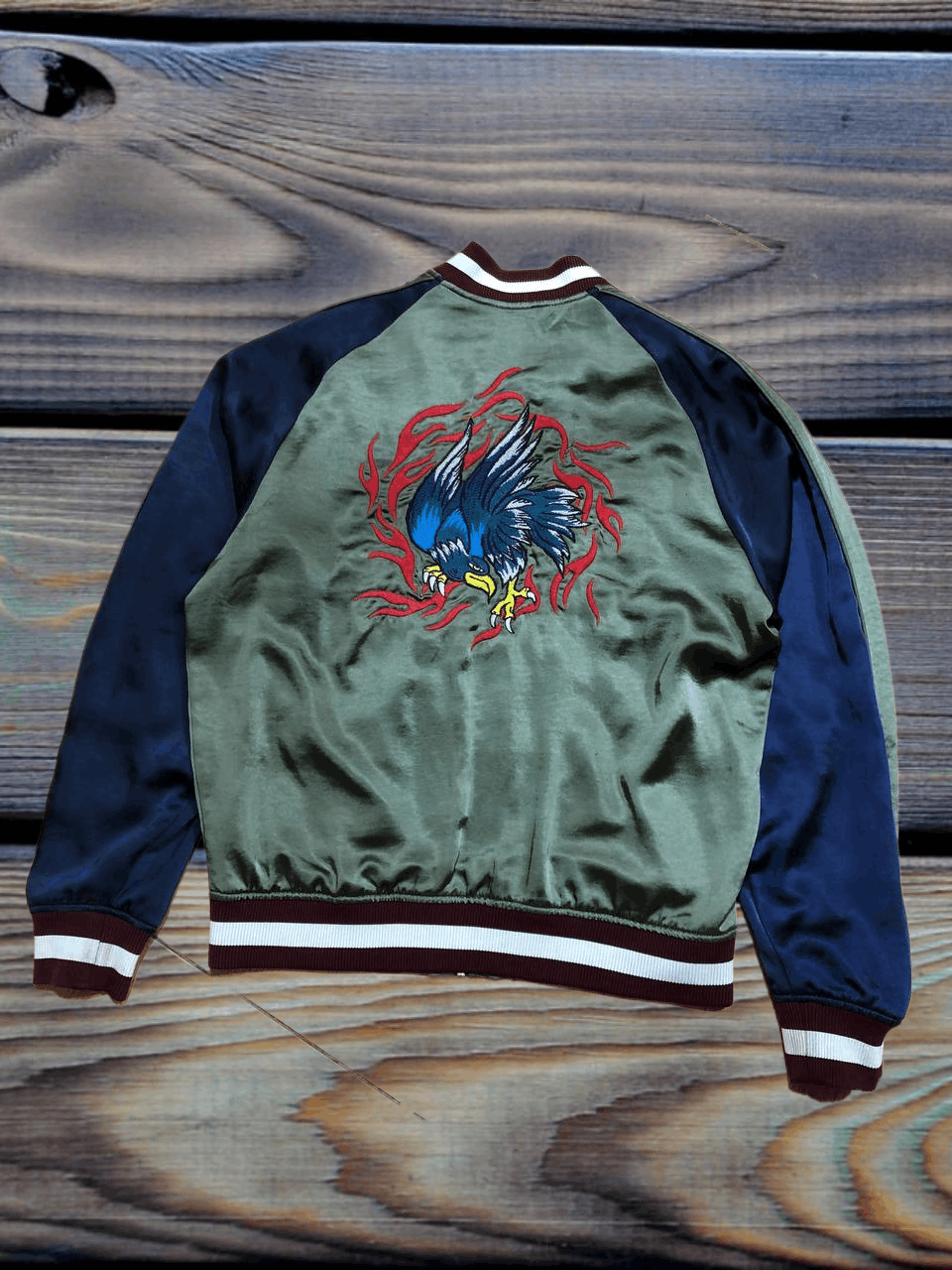 Diesel Diesel Bomber Japanese Embroidery Tattoo Sukajan Jacket Size US M / EU 48-50 / 2 - 1 Thumbnail