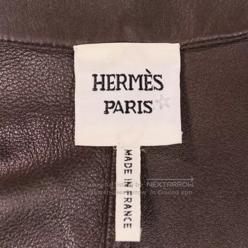Hermes Hermes Sheepskin dress size 34 Size XXS / US 00 / IT 34 - 5 Thumbnail