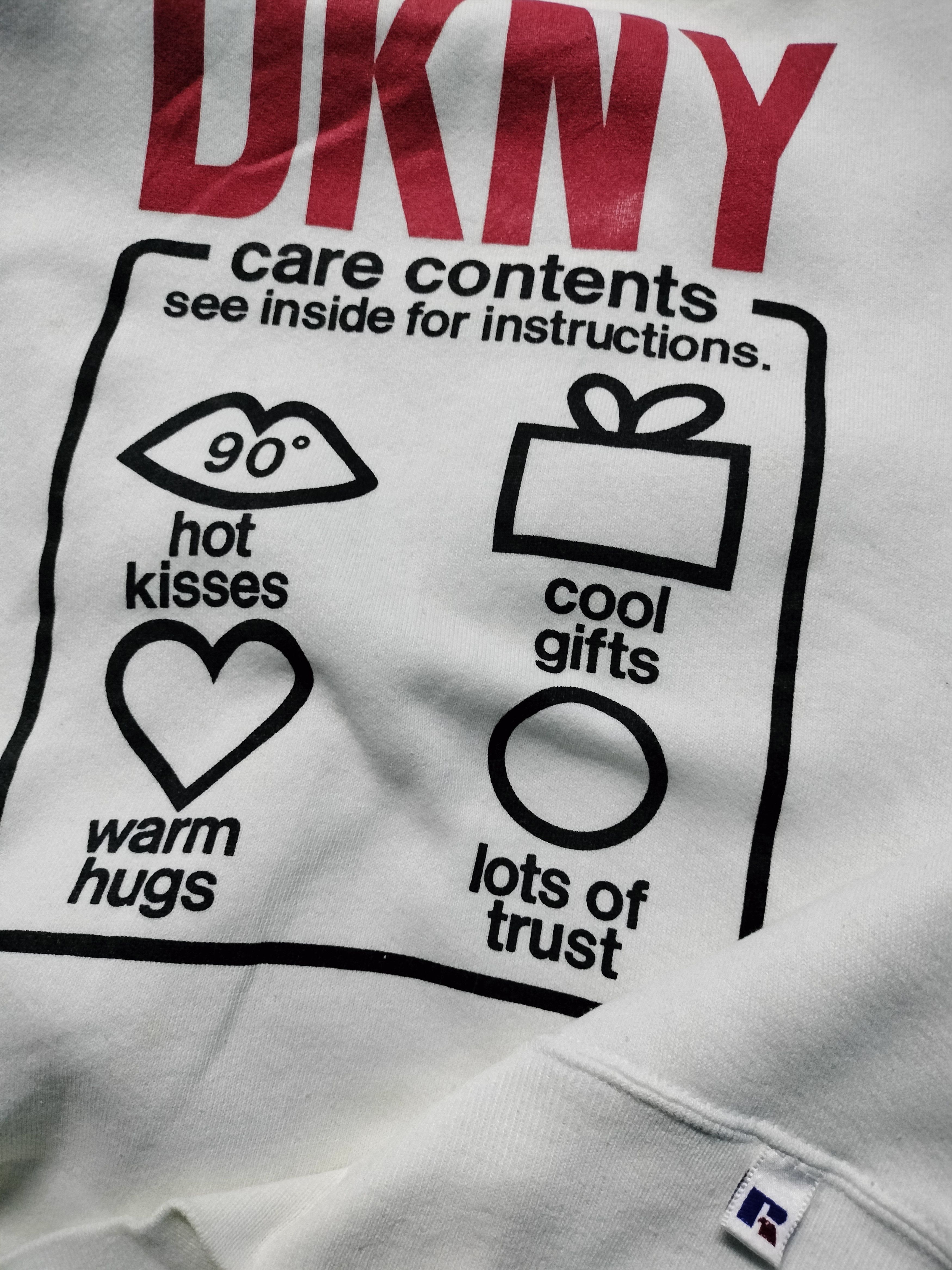 DKNY × Vintage vintage 90s DKNY sweatshirt Size US M / EU 48-50 / 2 - 5 Thumbnail