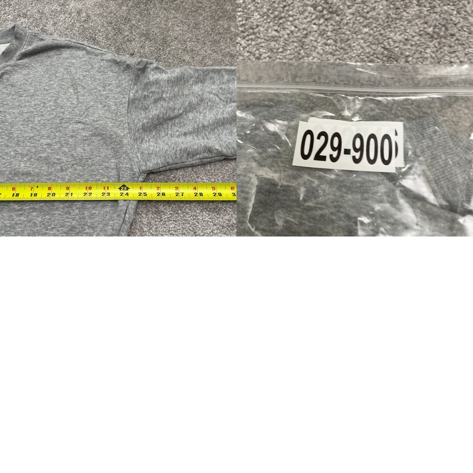 Forever 21 FOREVER 21 Cropped Pullover Sweatshirt Womens 0X Gray V-Neck Cotton Casual Size XL / US 12-14 / IT 48-50 - 8 Thumbnail