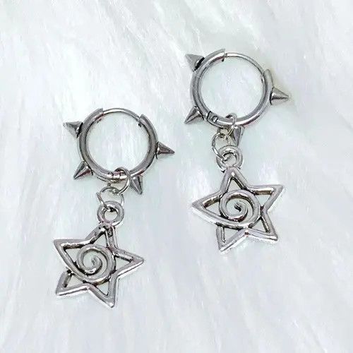 Designer × Jewelry Cute Star Swirl Earring Size ONE SIZE - 2 Thumbnail