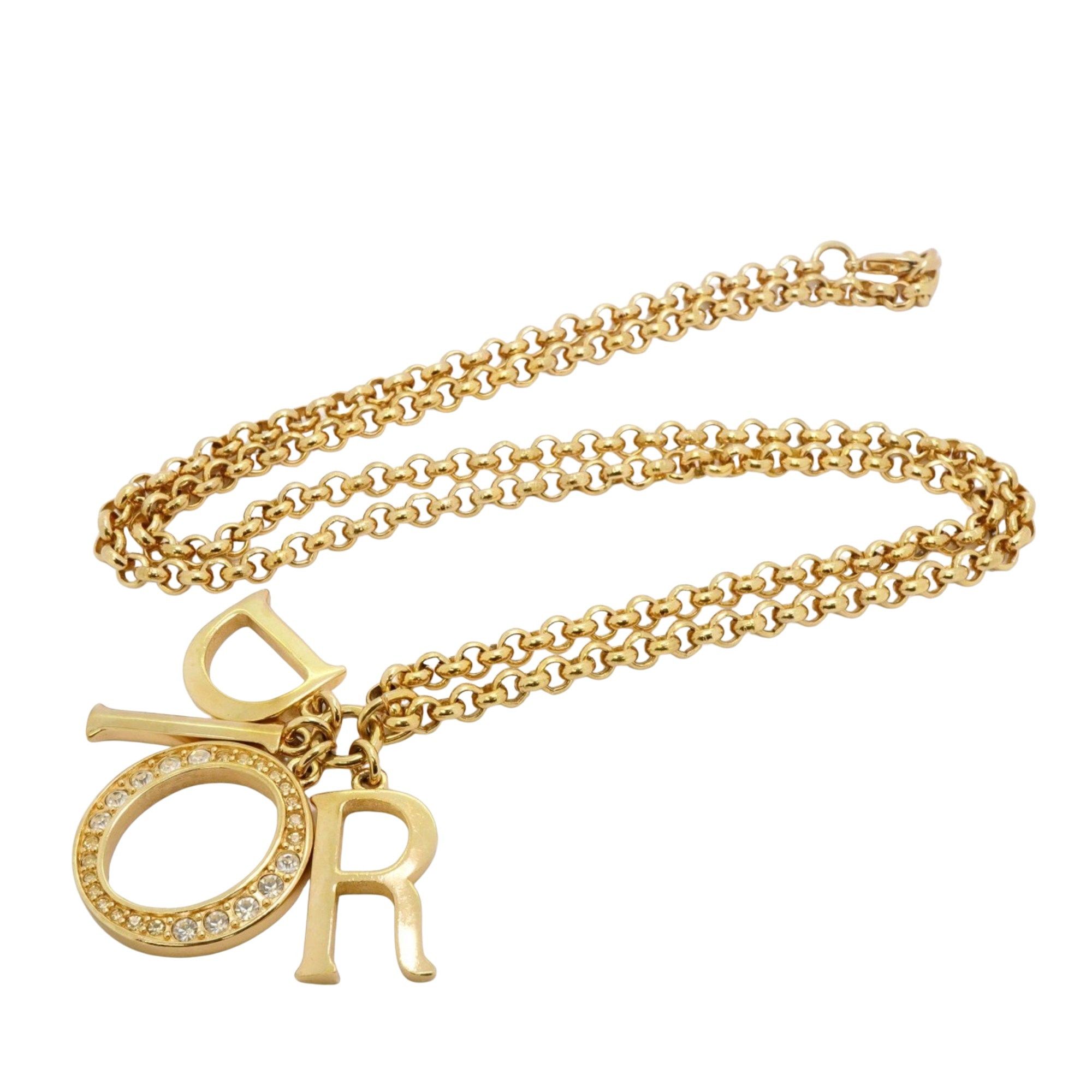 Dior Dior Logo necklace Size ONE SIZE - 1 Thumbnail