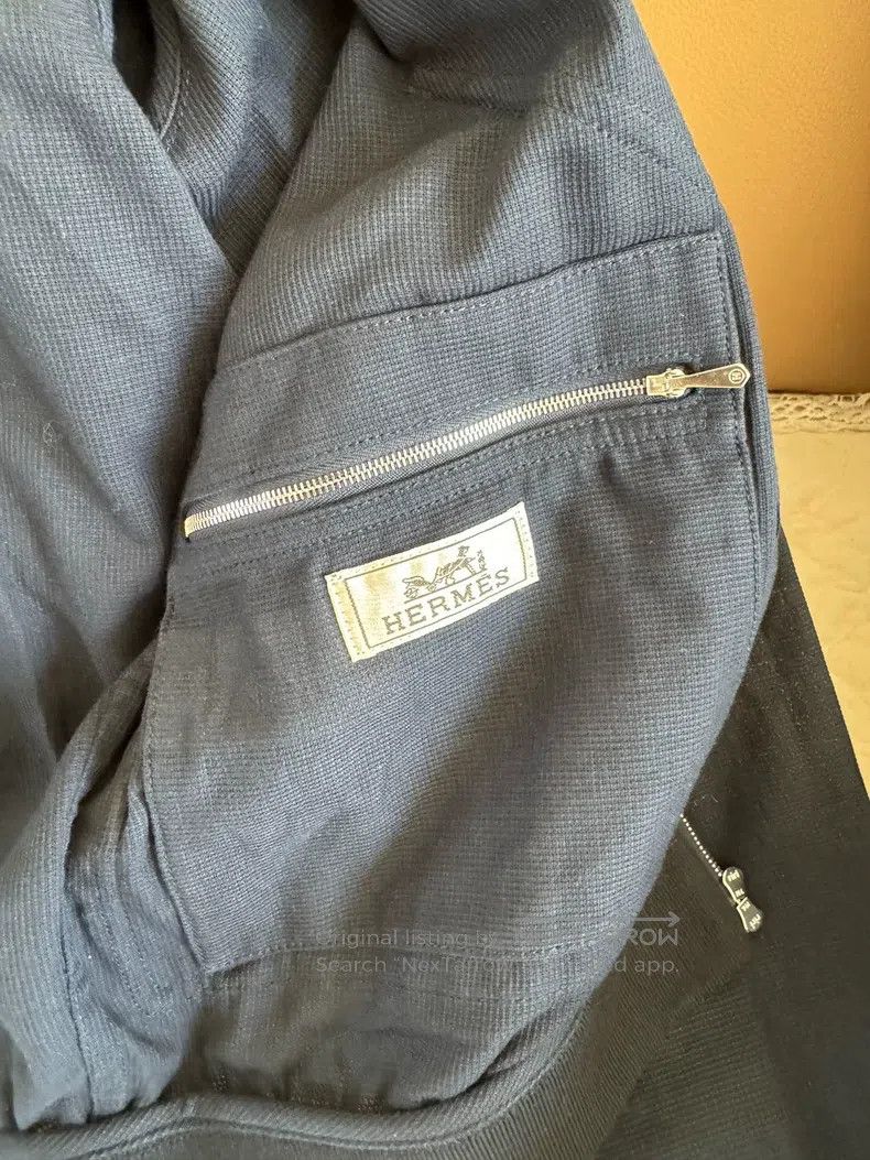 Hermes Hermes Men's Jacket.24SS Collarless Bomber Jacket. Two way Size US S / EU 44-46 / 1 - 5 Thumbnail