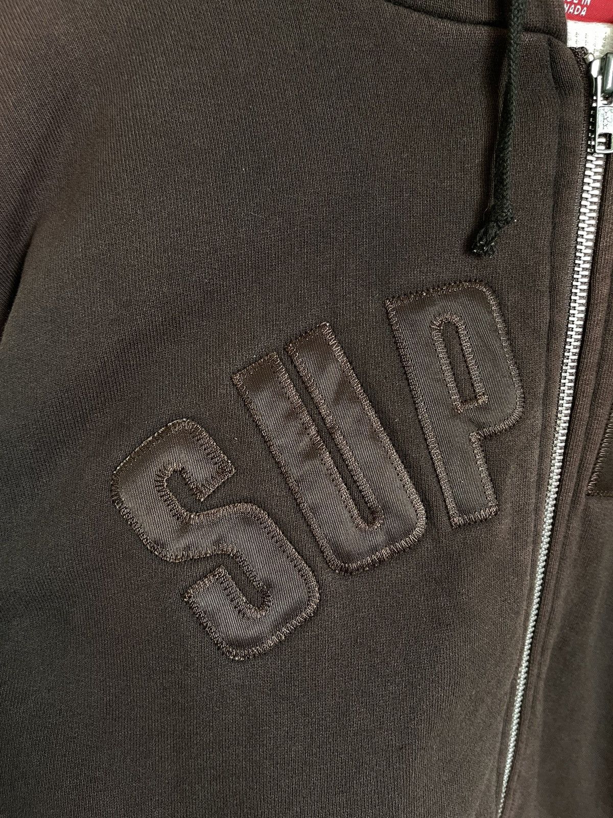 Supreme Supreme Arc Logo Thermal Zip Hoodie Size US L / EU 52-54 / 3 - 3 Thumbnail