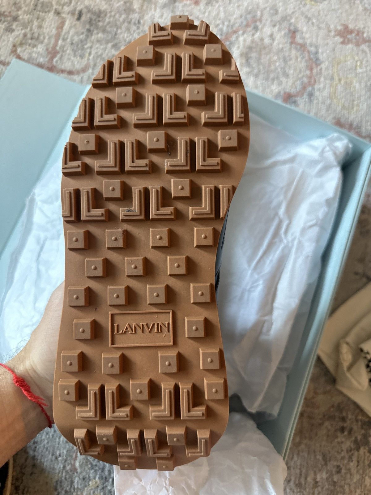 Lanvin Lanvin Bumpr sneakers with gold details. Original $950! Size US 11 / IT 41 - 12 Thumbnail