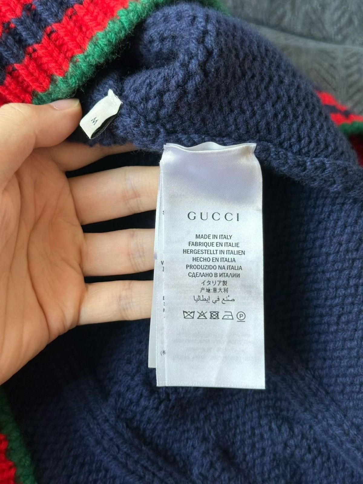 Gucci Gucci Oversized Cable Knit Cardigan Size US M / EU 48-50 / 2 - 4 Thumbnail