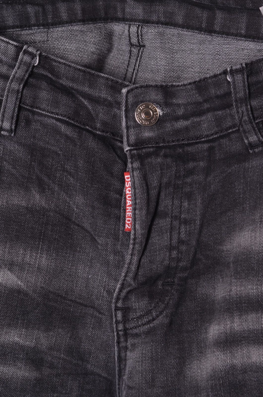Dsquared2 Dsquared2 Biker Painted Skater Distressed Skinny Jeans Size US 34 / EU 50 - 4 Thumbnail