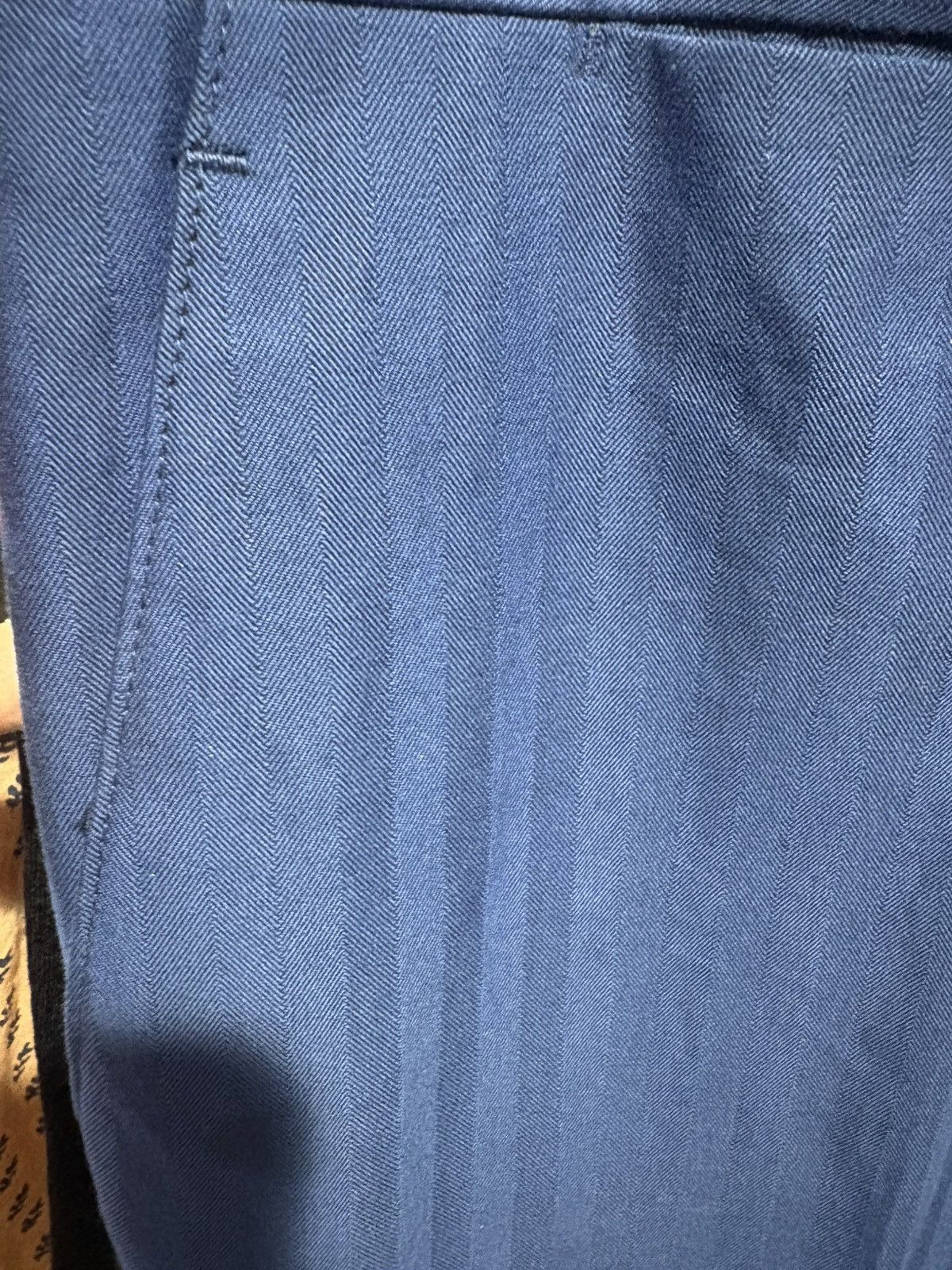 Etro $750 NWT Etro Milano Vibrant Blue cotton Chinos pants sz 56 Size US 39 - 8 Thumbnail
