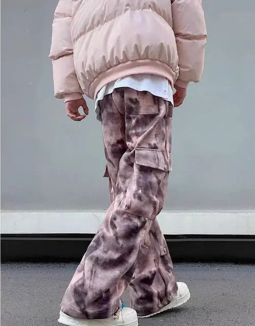 VIBE Pink High Street Vintage Casual Denim Casual Pants Size US 30 / EU 46 - 2 Thumbnail