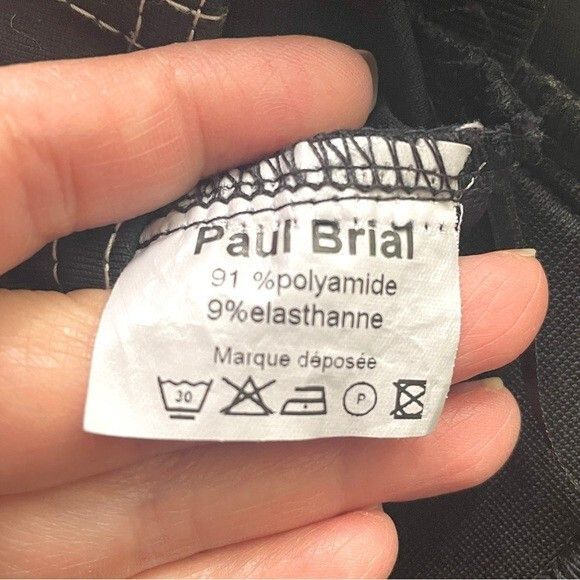 Other Paul Brial Black Bodycon Slip Dress - Medium 🇫🇷 Size M / US 6-8 / IT 42-44 - 6 Thumbnail
