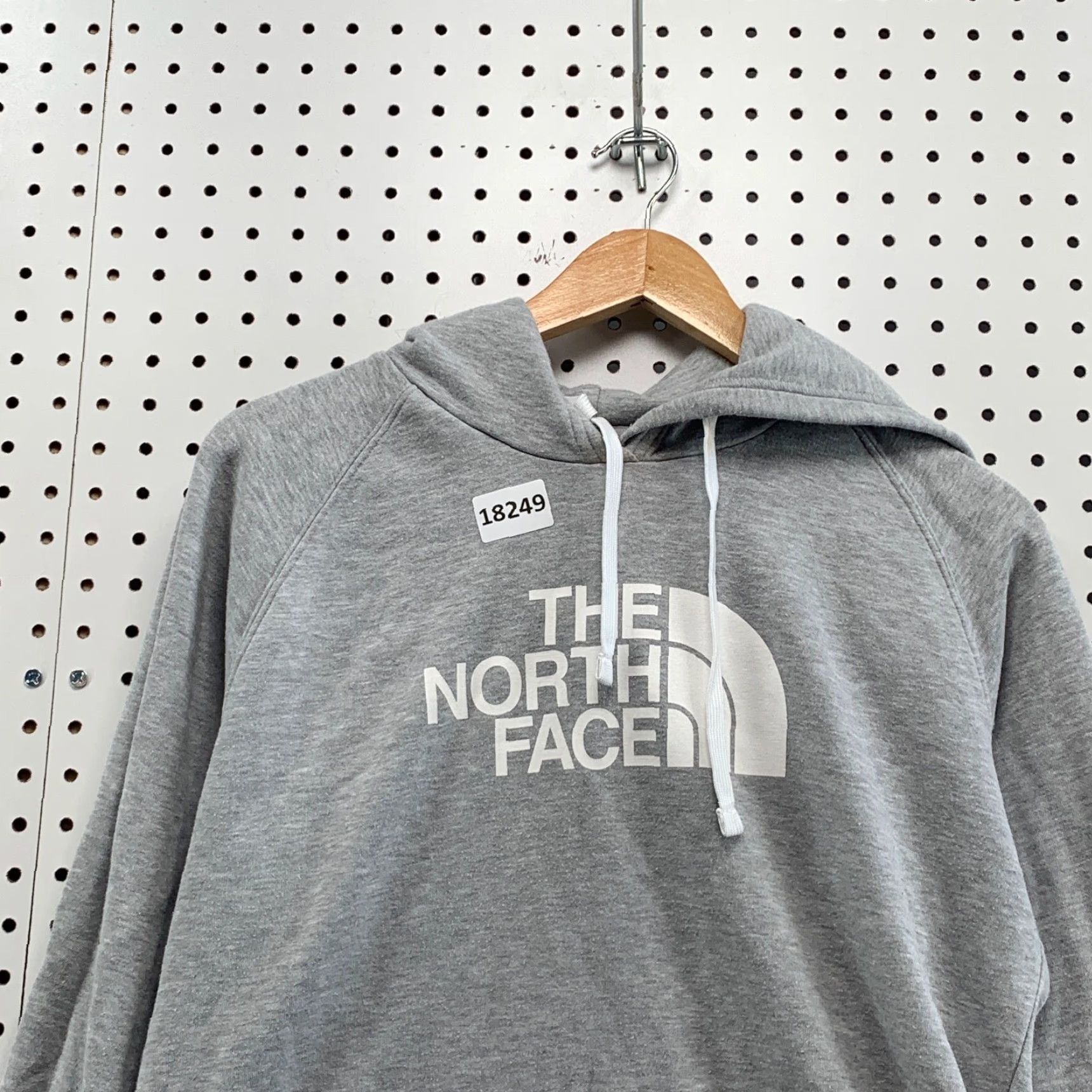 The North Face The North Face Hoodie Sweatshirt Womens Gray Large Hooded Pullover Size L / US 10 / IT 46 - 5 Thumbnail