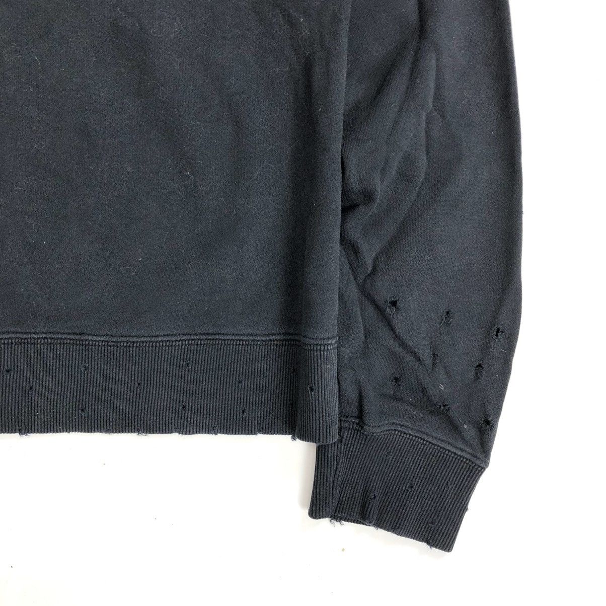 If Six Was Nine × Japanese Brand × Le Grande Bleu (L.G.B.) 1990s Monsieur Nicole Distressed Punk LGB Style Zip Hoodie Size US M / EU 48-50 / 2 - 13 Thumbnail