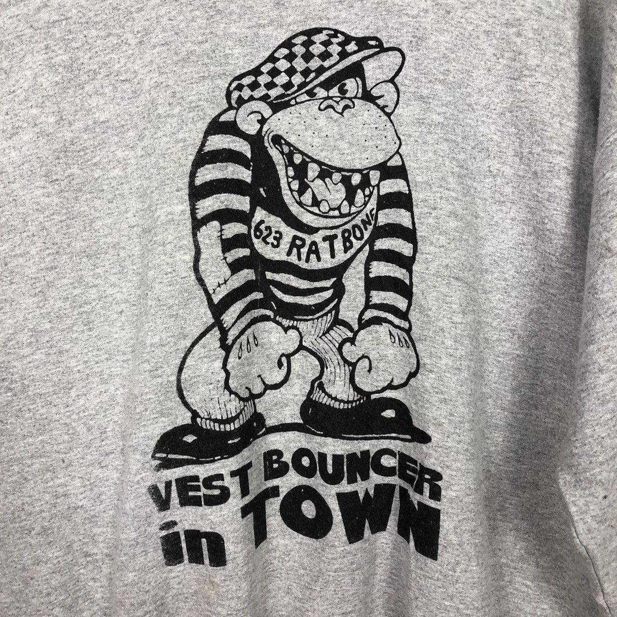 Cartoon Network × Japanese Brand 📌Vintage Sweatshirt Streetwear Vest Bouncer In Town Size US L / EU 52-54 / 3 - 13 Thumbnail