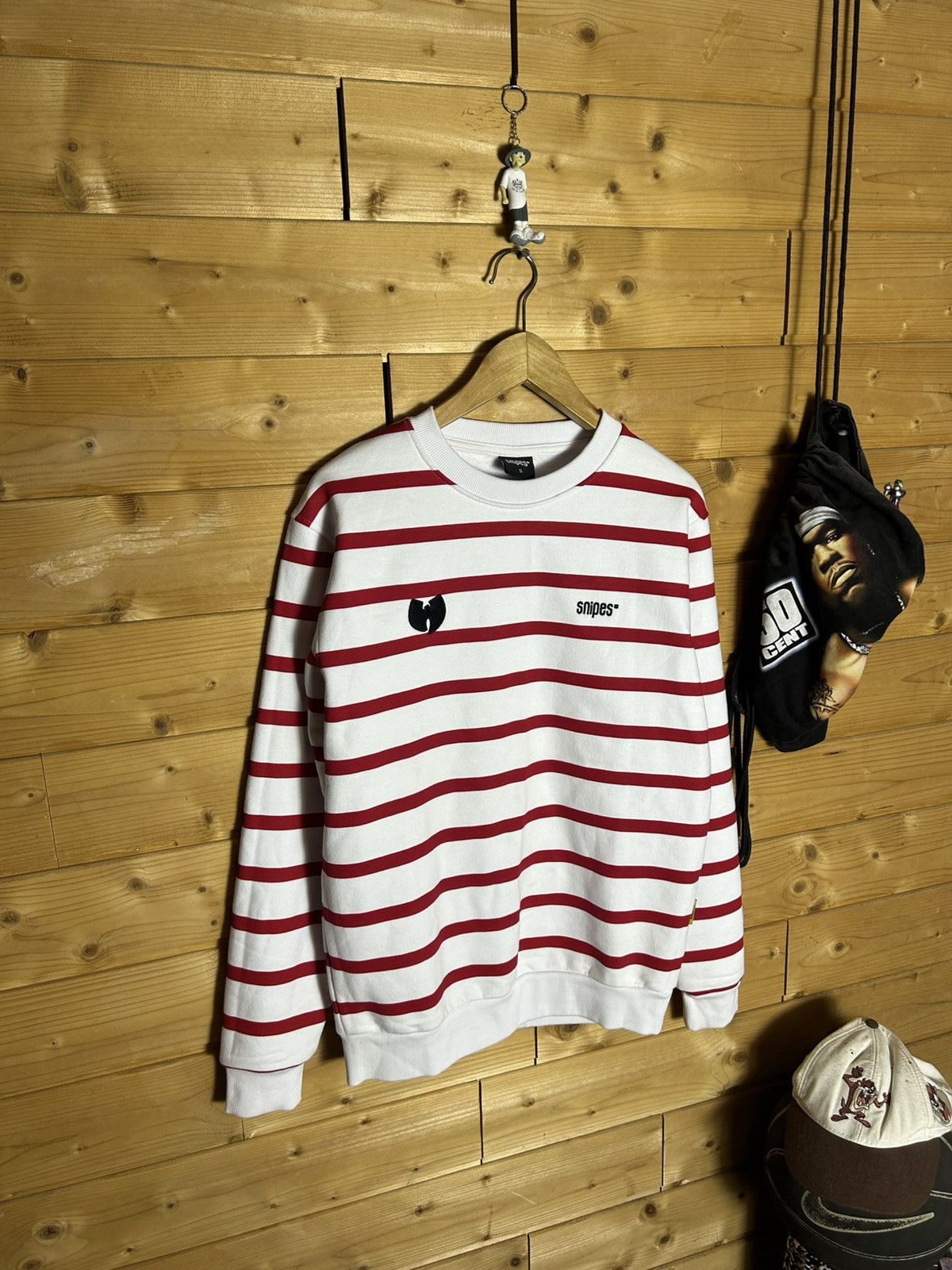 Snipes Snipes Wu Tang striped sweatshirt Size US S / EU 44-46 / 1 - 1 Thumbnail