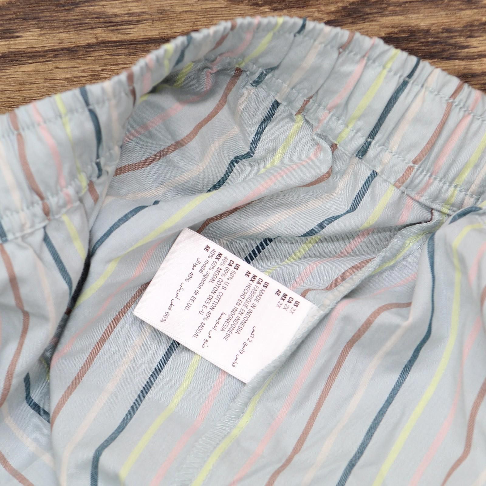 Other Nwt State Of Day Boxer Shorts Thin Vertical Stripe Blue 2x Size 42" / US 20 - 5 Thumbnail