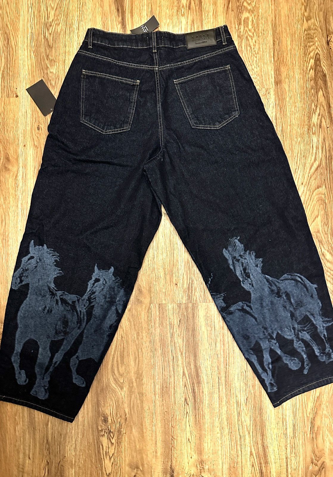 Boohoo BoohooMAN jeans with design Size US 32 / EU 48 - 3 Thumbnail