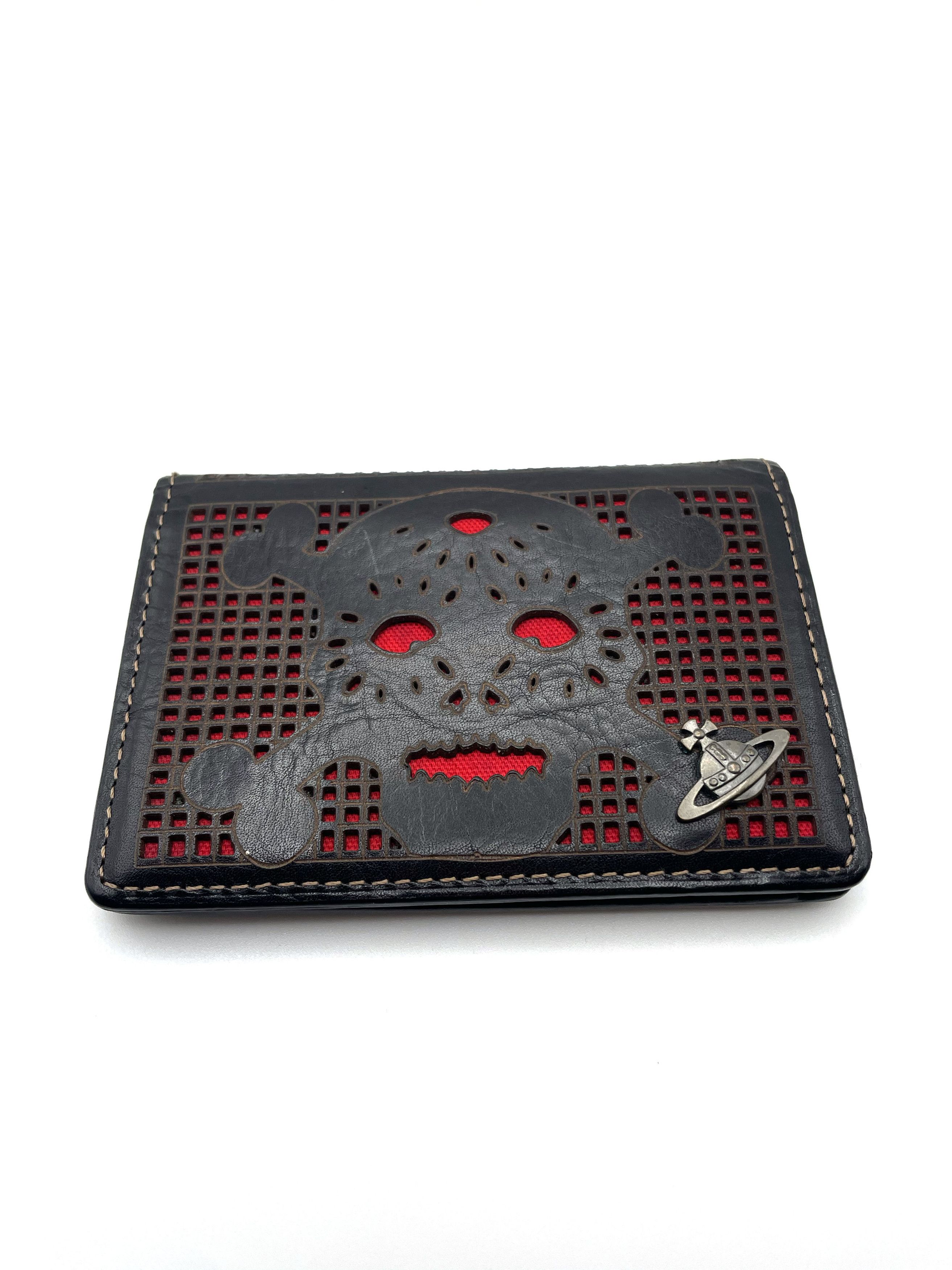 Vivienne Westwood Skull Orb Leather Wallet Size ONE SIZE - 2 Thumbnail