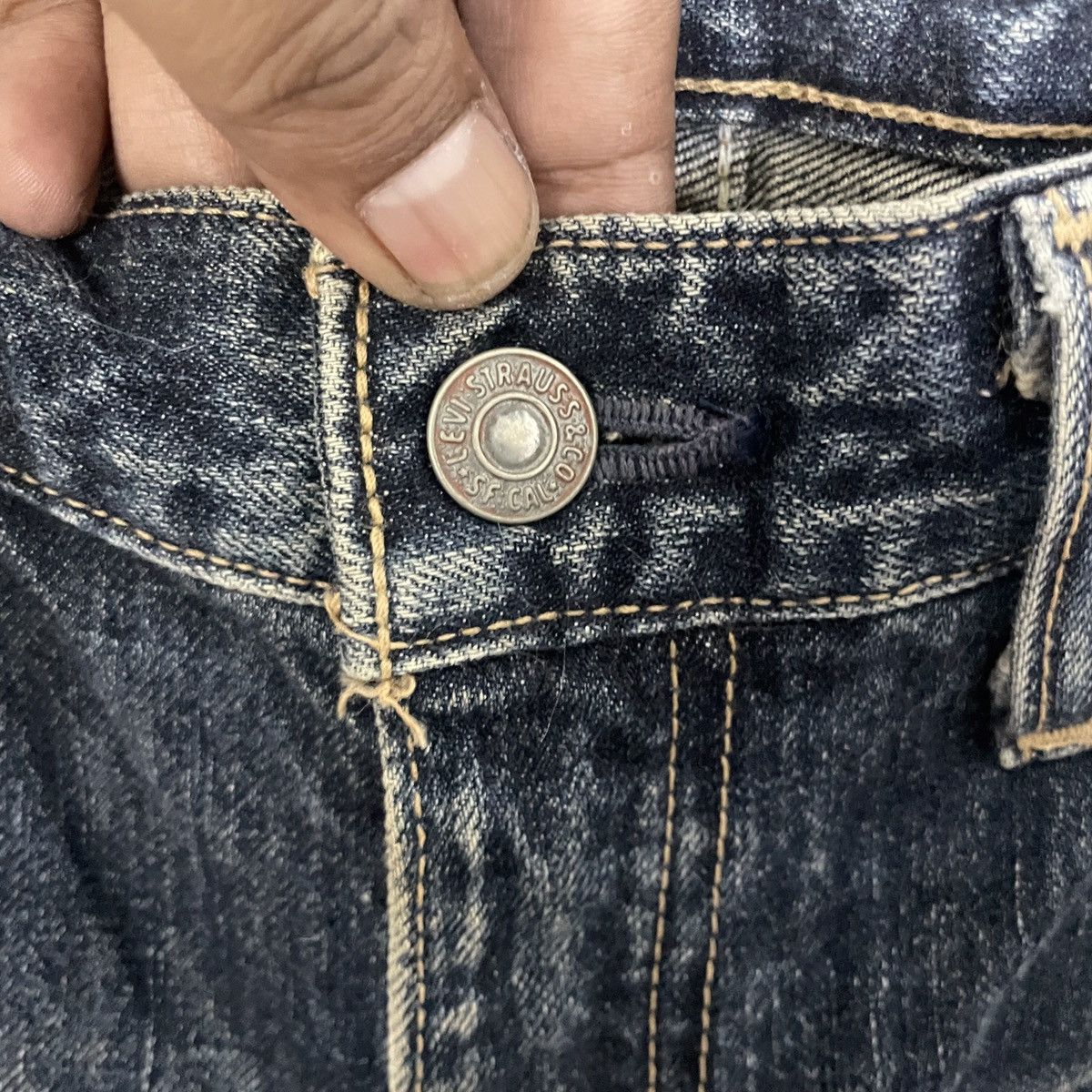 Levi's Vintage Y2k Levis 517 Denim Size US 33 - 5 Thumbnail