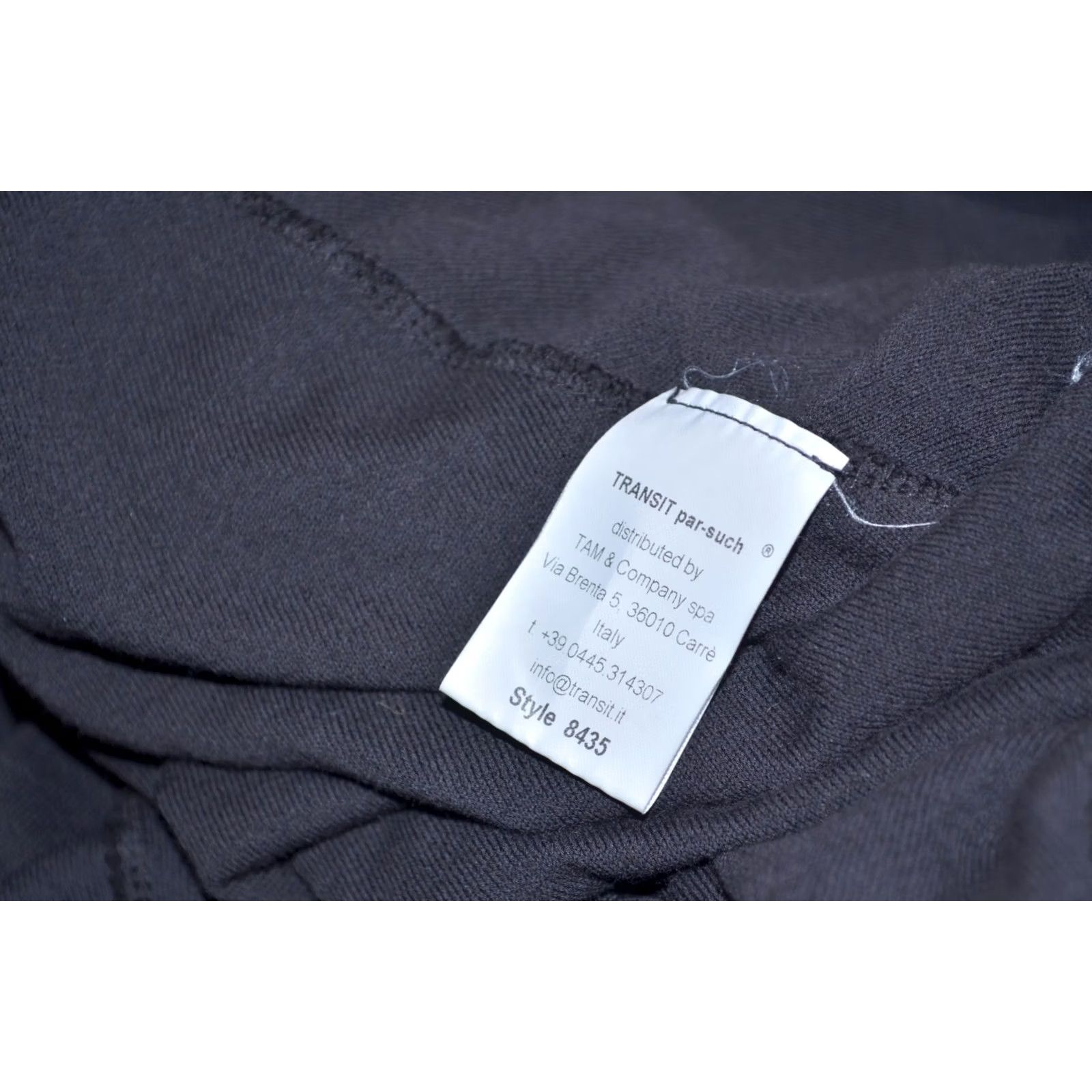 Vintage Transit Par Such Womens Black Maxi Dress Long Sleeve Stretch Made in Italy Sz 4 Size S / US 4 / IT 40 - 6 Thumbnail