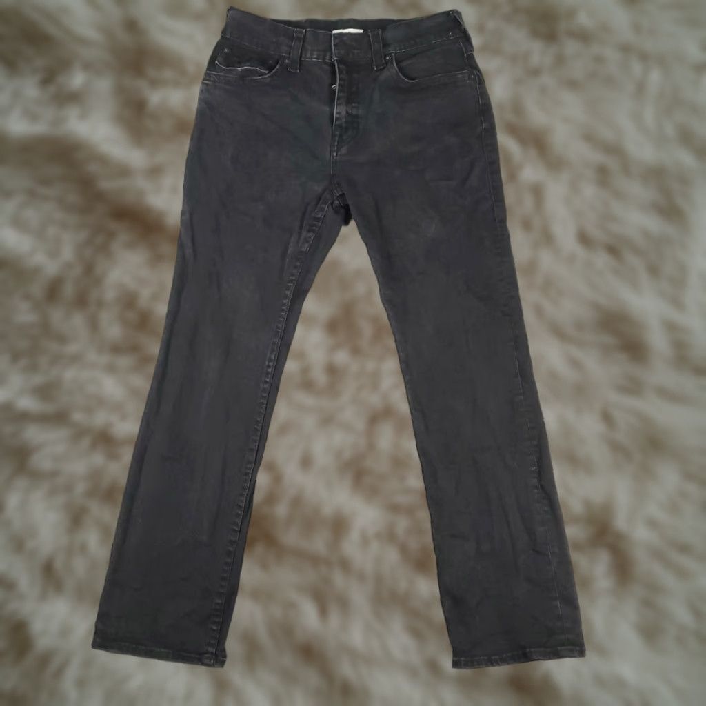 True Religion VINTAGE True Religion Jeans Mens 33x31 Straight Fit Mid Rise Black Denim Logo 2000s Classic Size US 33 - 1 Thumbnail