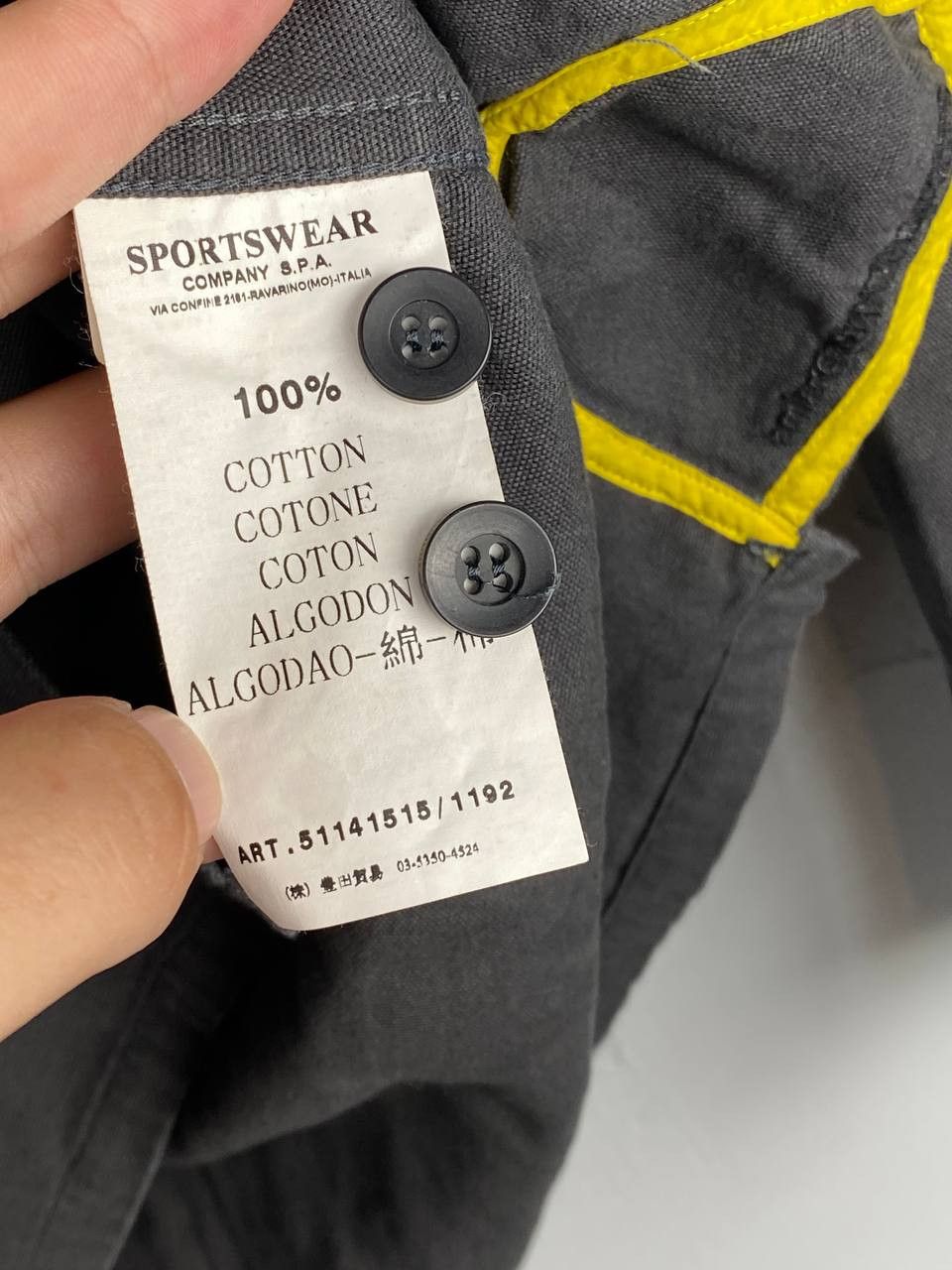 Designer × Stone Island 00s Stone Island Denims Vintage Over Shirt Size US L / EU 52-54 / 3 - 10 Thumbnail